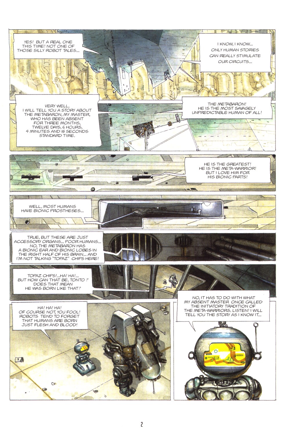 Read online The Metabarons comic -  Issue #1 - The Stonecutters - 4