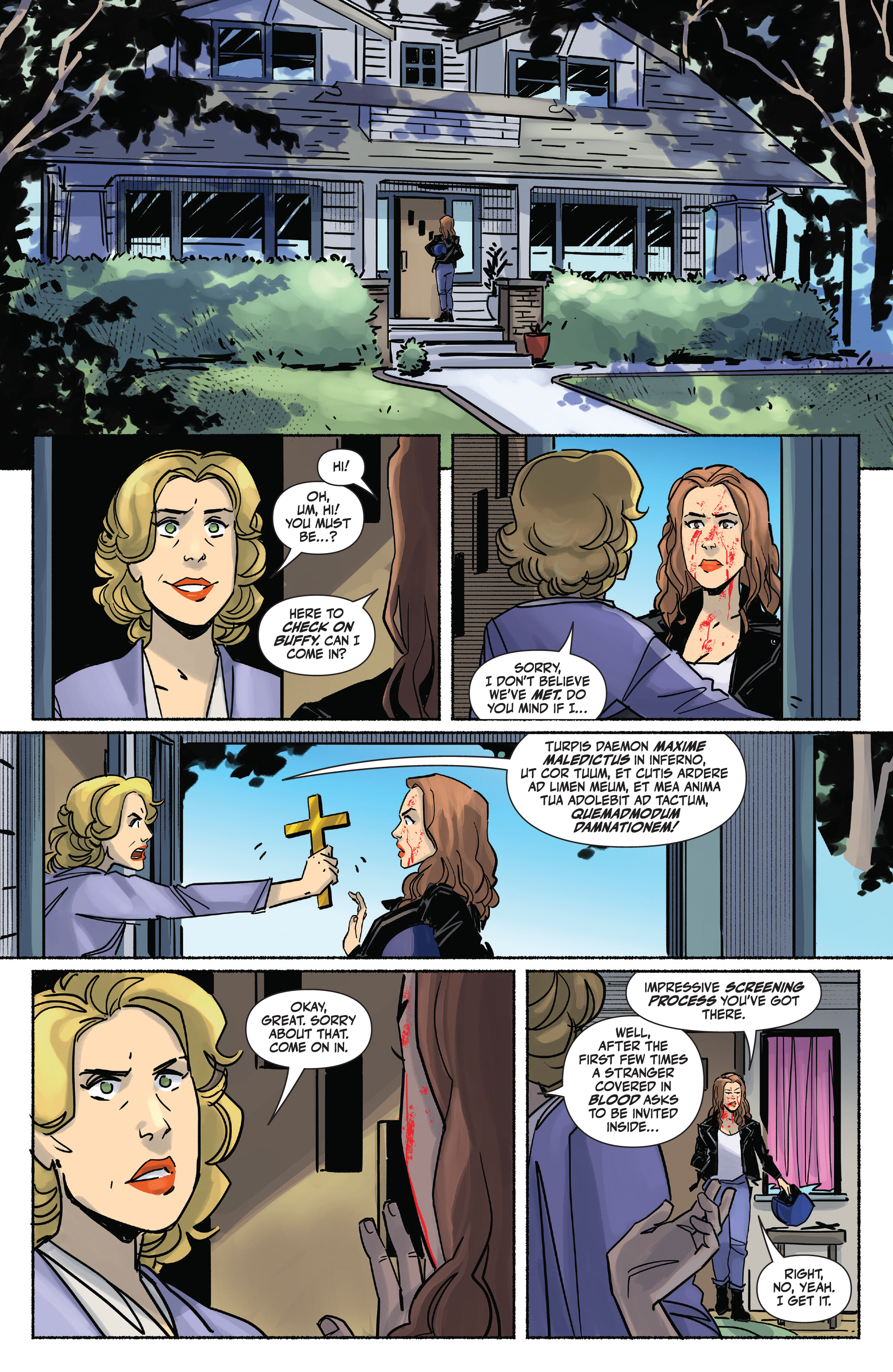 Read online The Vampire Slayer comic -  Issue #11 - 11