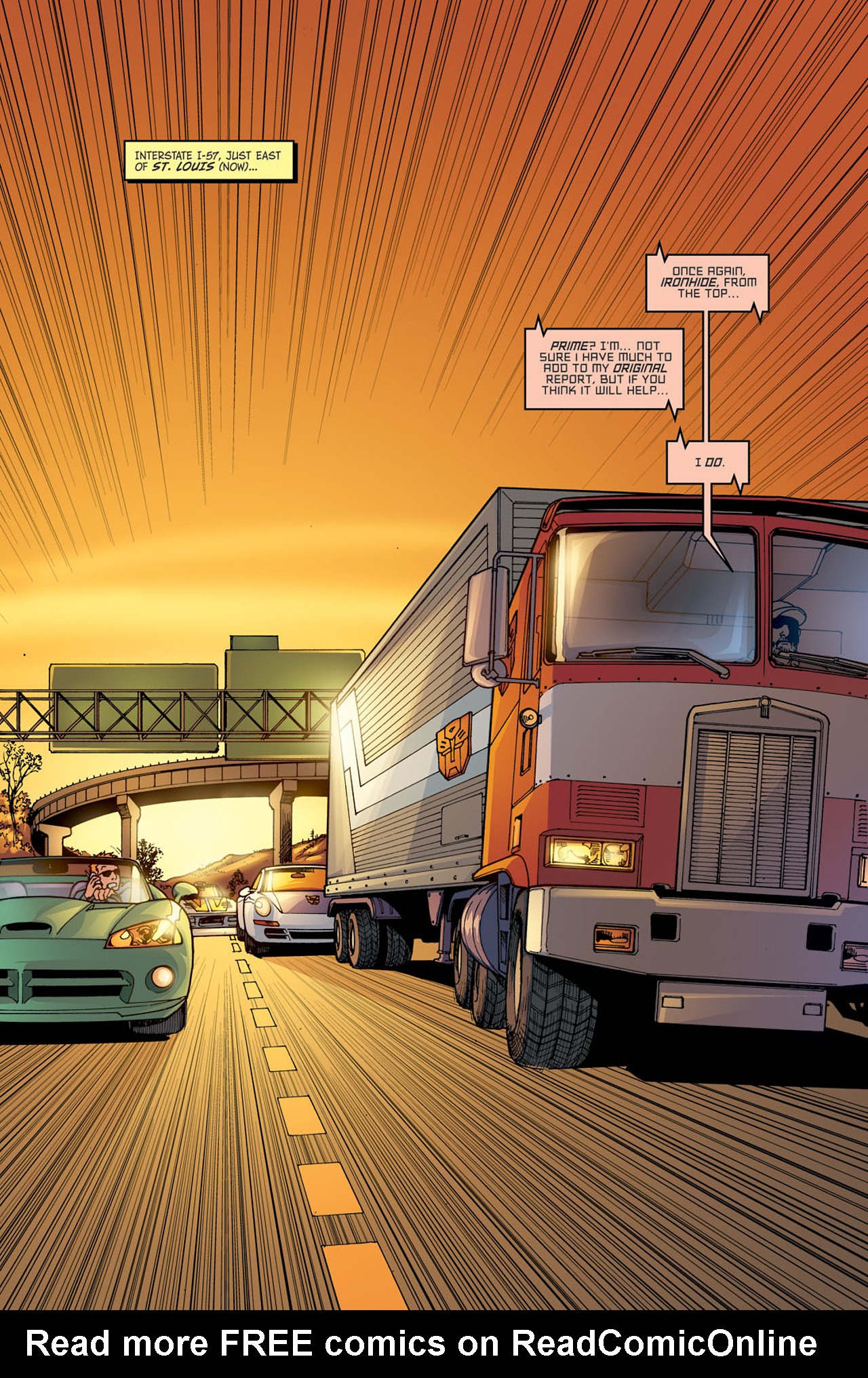 Read online The Transformers: Escalation comic -  Issue #2 - 4