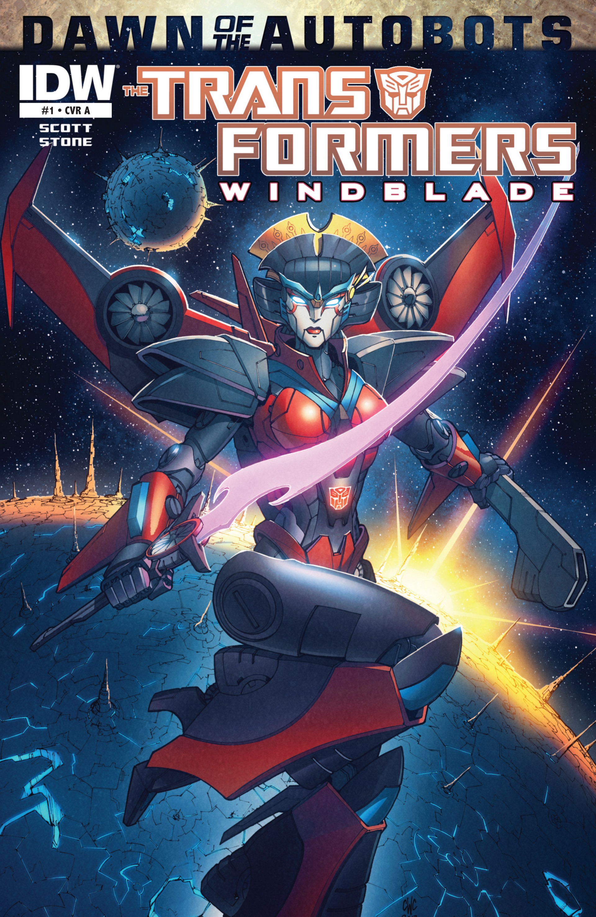 Read online The Transformers: Windblade (2014) comic -  Issue #1 - 1