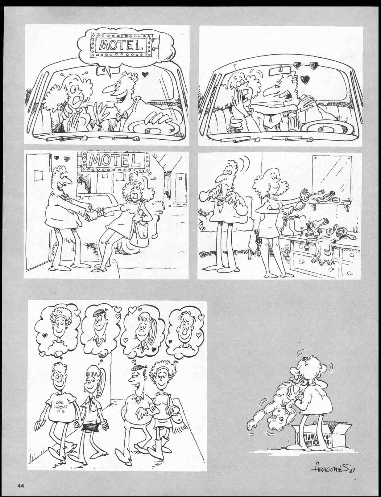 Read online MAD comic -  Issue #271 - 46