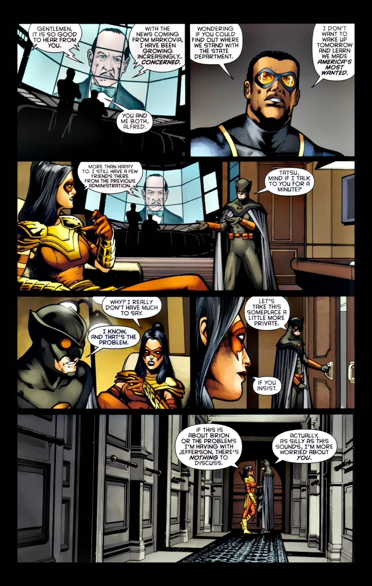 Read online The Outsiders (2009) comic -  Issue #27 - 10