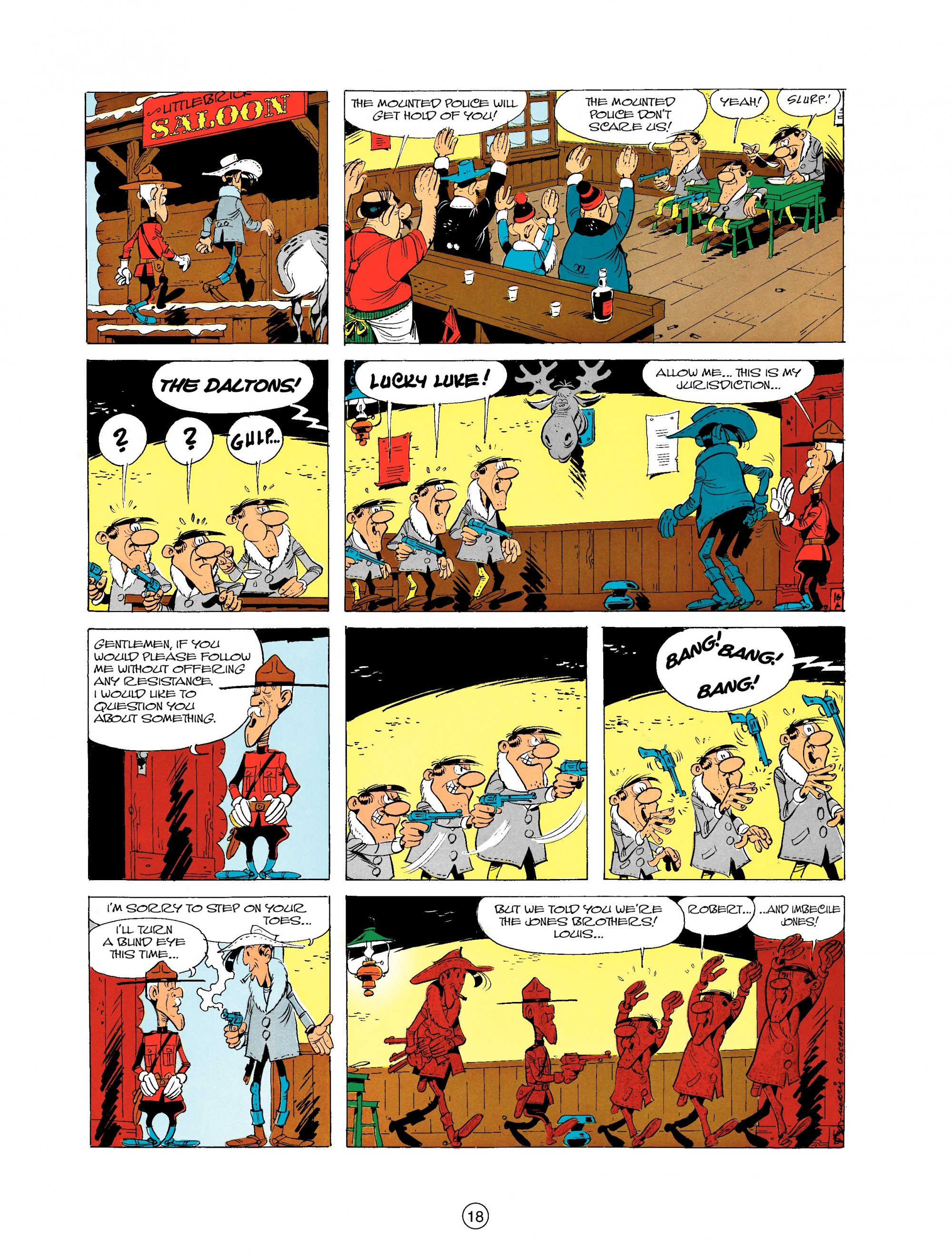 Read online A Lucky Luke Adventure comic -  Issue #15 - 18