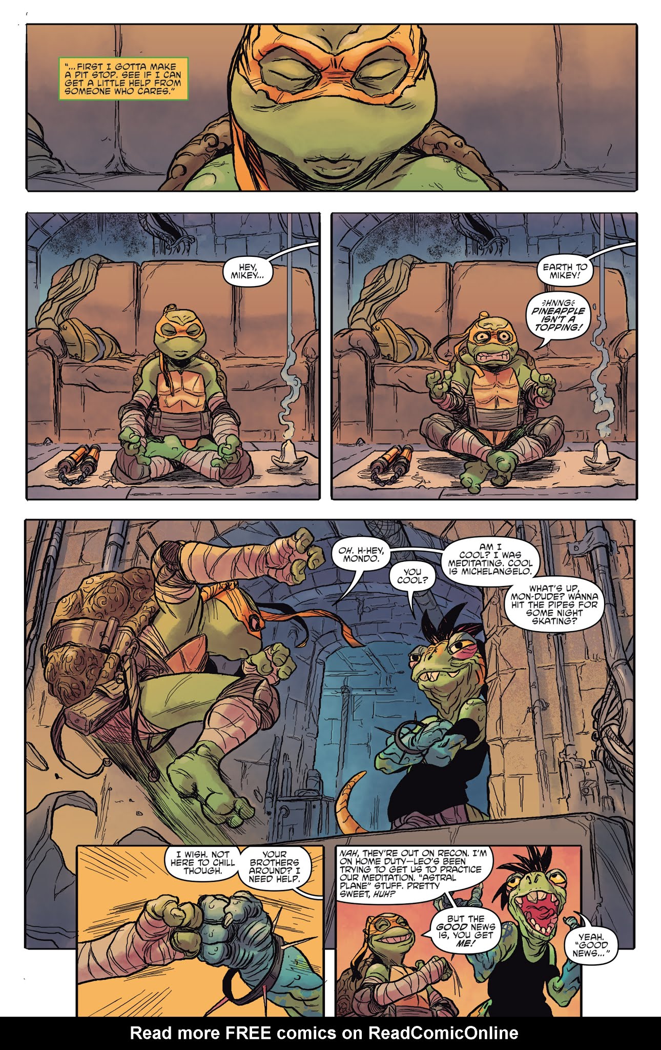 Read online Teenage Mutant Ninja Turtles Universe comic -  Issue #23 - 10