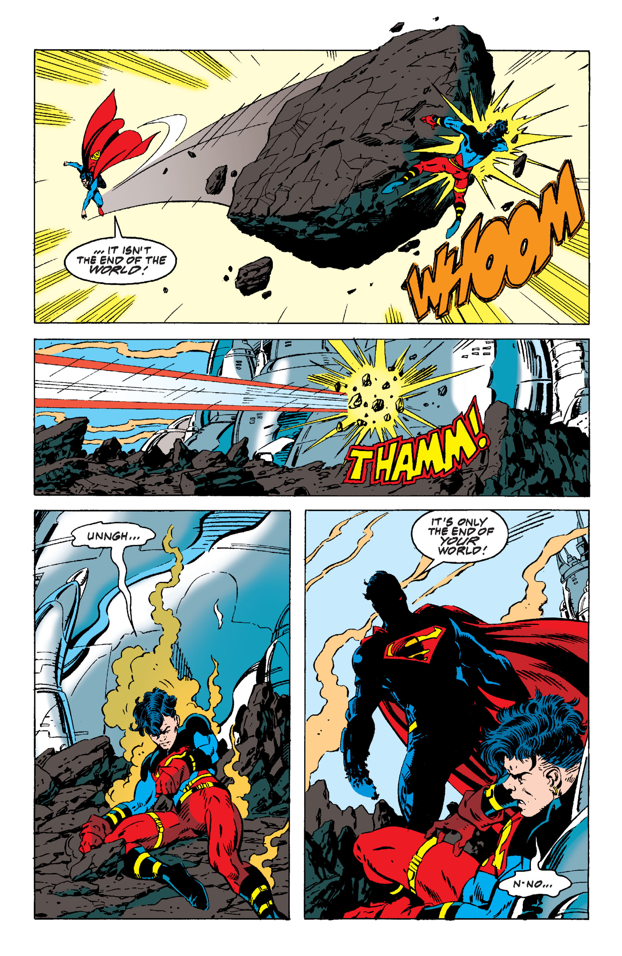Read online Superman: The Death and Return of Superman Omnibus comic -  Issue # TPB (Part 11) - 3