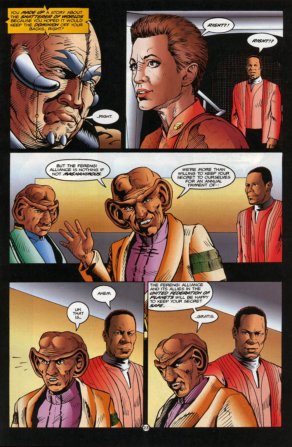 Read online Star Trek: Deep Space Nine (1993) comic -  Issue #22 - 26