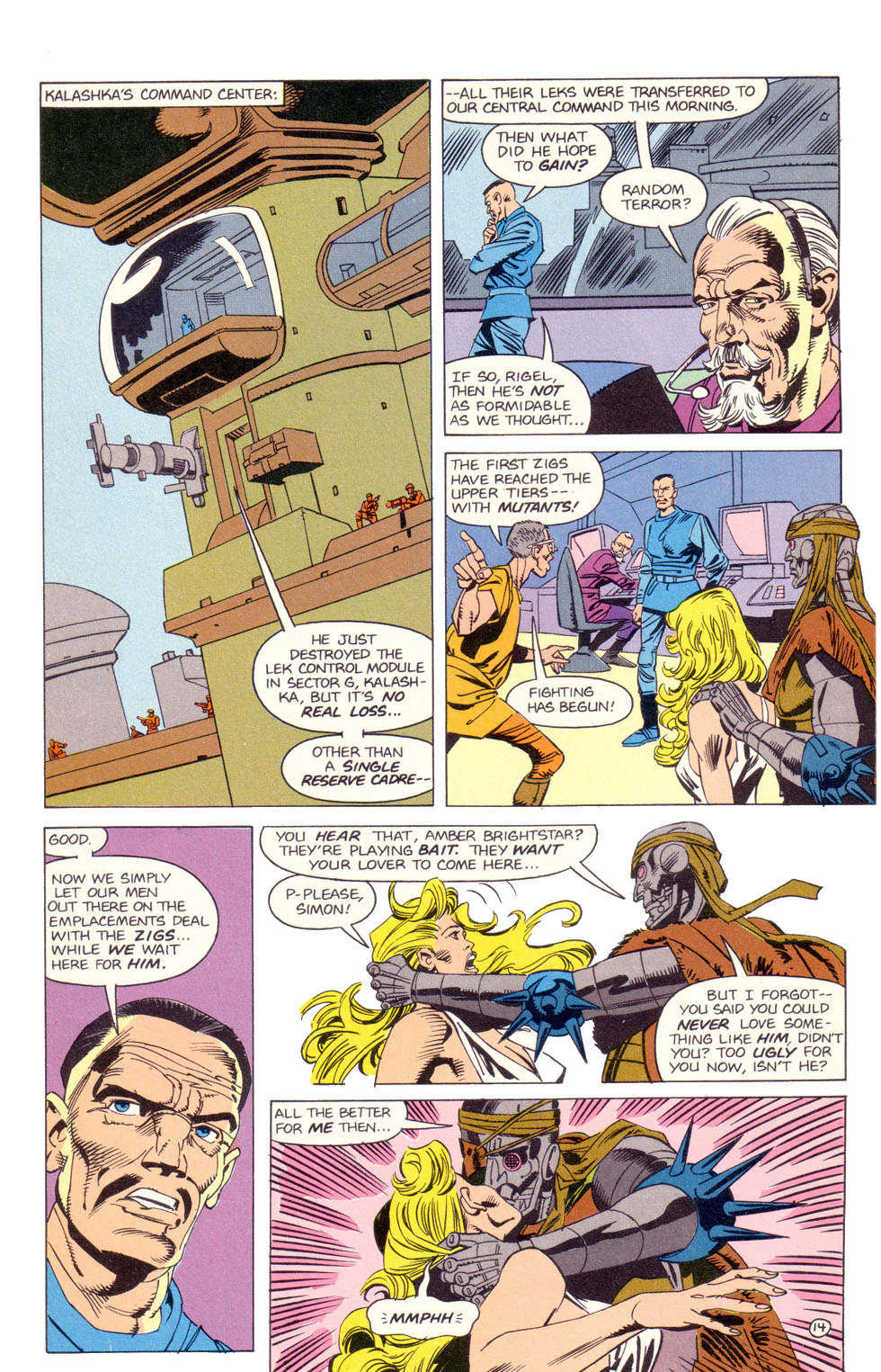 Read online Electric Warrior comic -  Issue #14 - 16