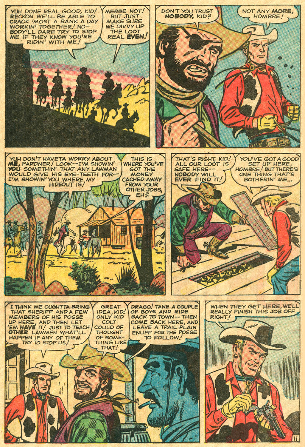 Read online Kid Colt Outlaw comic -  Issue #130 - 36