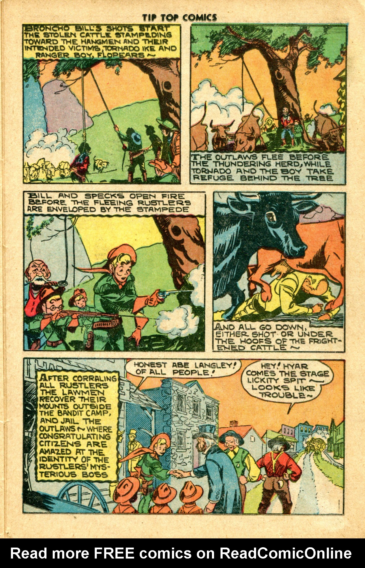 Read online Tip Top Comics comic -  Issue #166 - 23