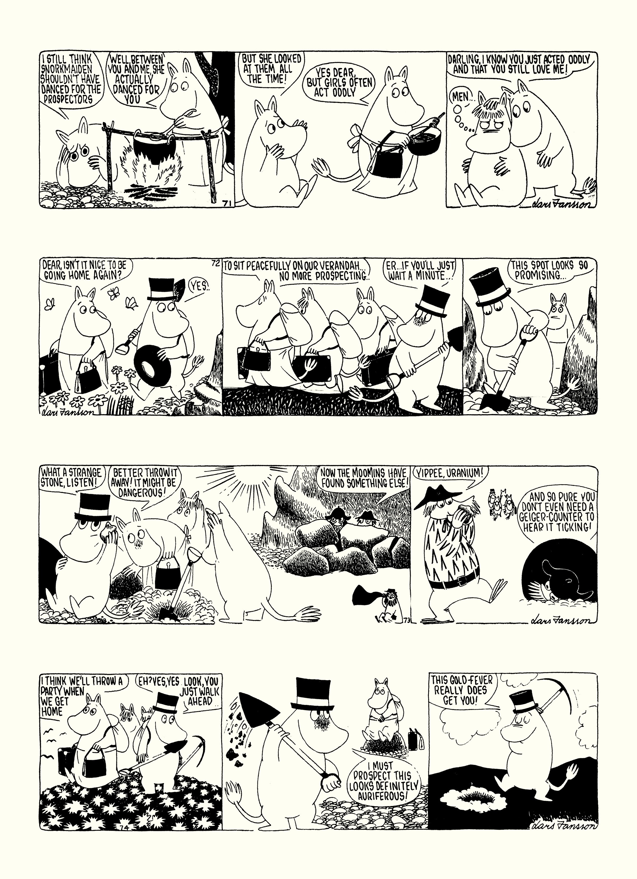 Read online Moomin: The Complete Lars Jansson Comic Strip comic -  Issue # TPB 7 - 87