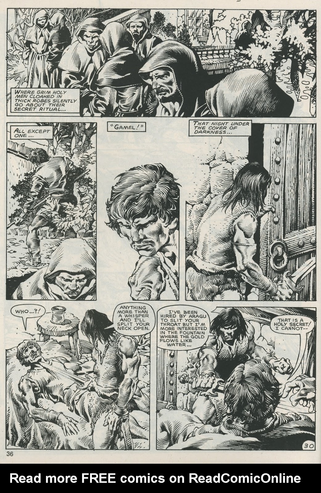 The Savage Sword Of Conan issue 121 - Page 36