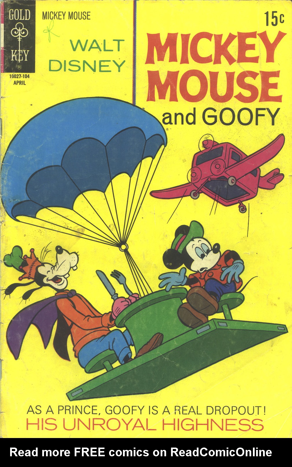 Read online Walt Disney's Mickey Mouse comic -  Issue #129 - 1