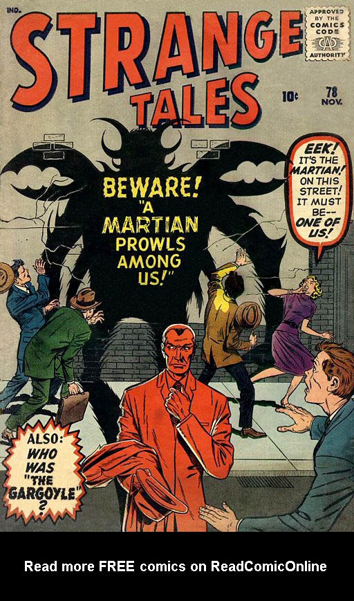 Read online Strange Tales (1951) comic -  Issue #78 - 1