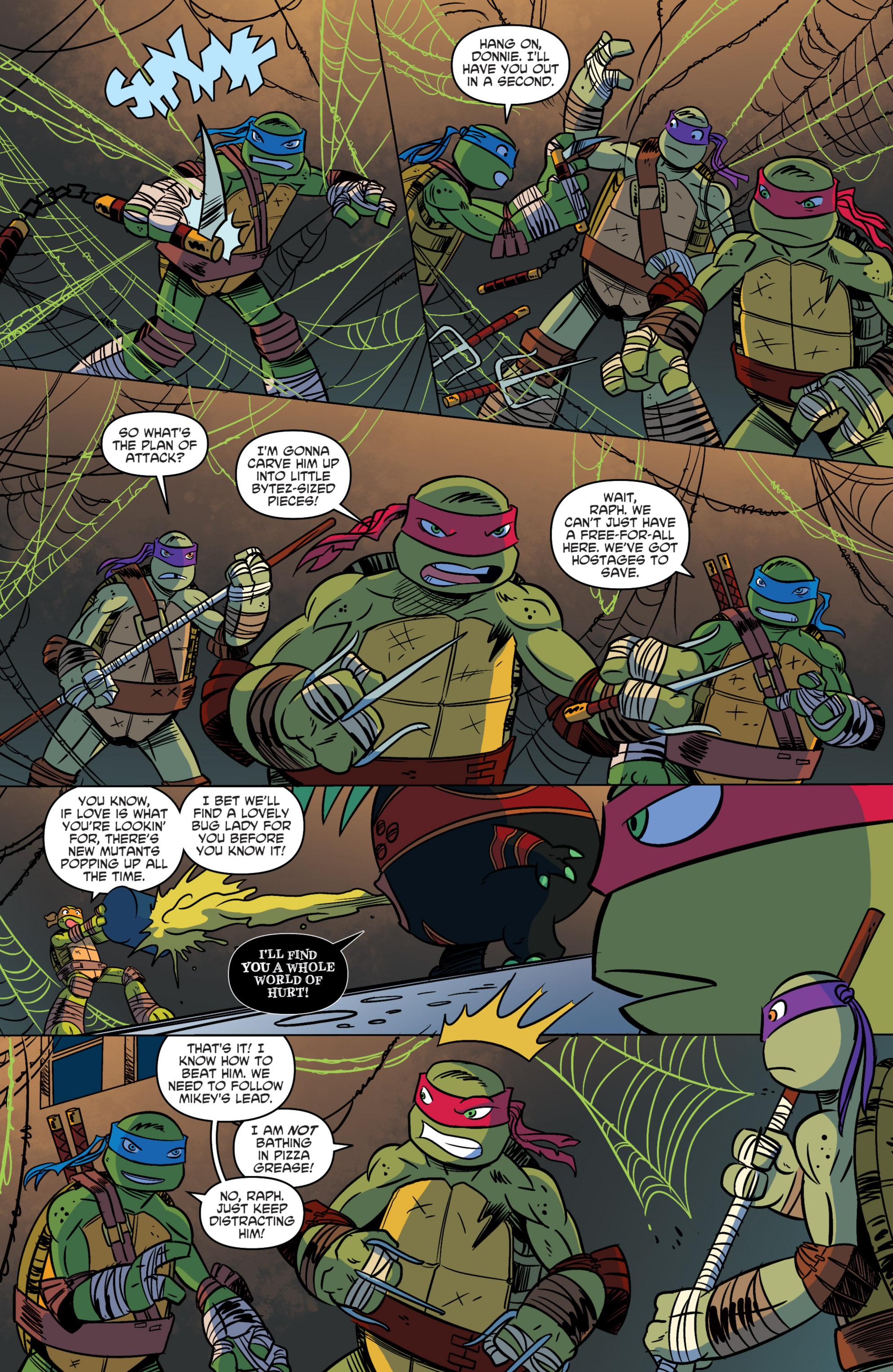 Read online Teenage Mutant Ninja Turtles New Animated Adventures comic -  Issue #10 - 12