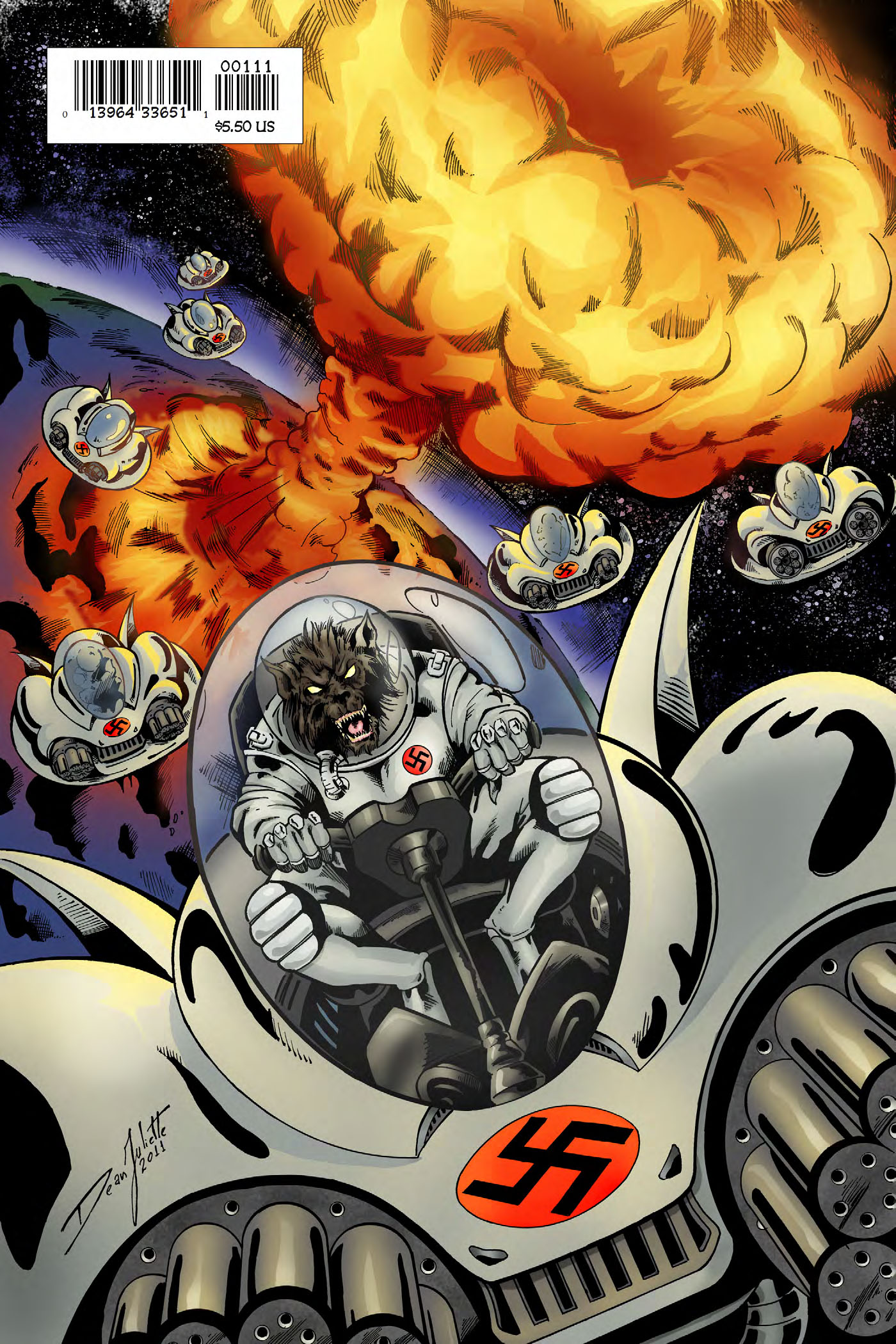 Read online Nazi Werewolves from Outer Space comic -  Issue #1 - 27