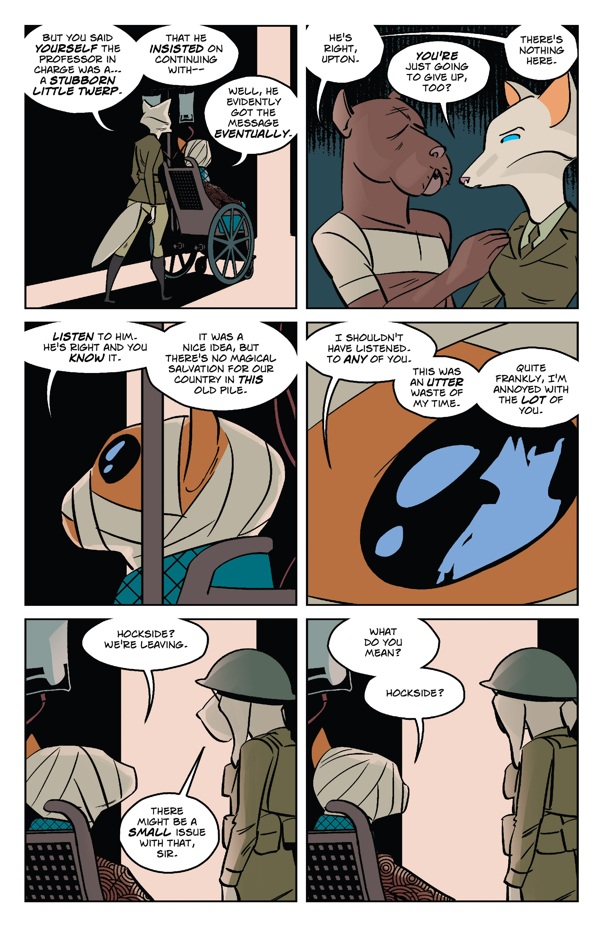 Read online Wild's End: Journey's End comic -  Issue # TPB (Part 1) - 97