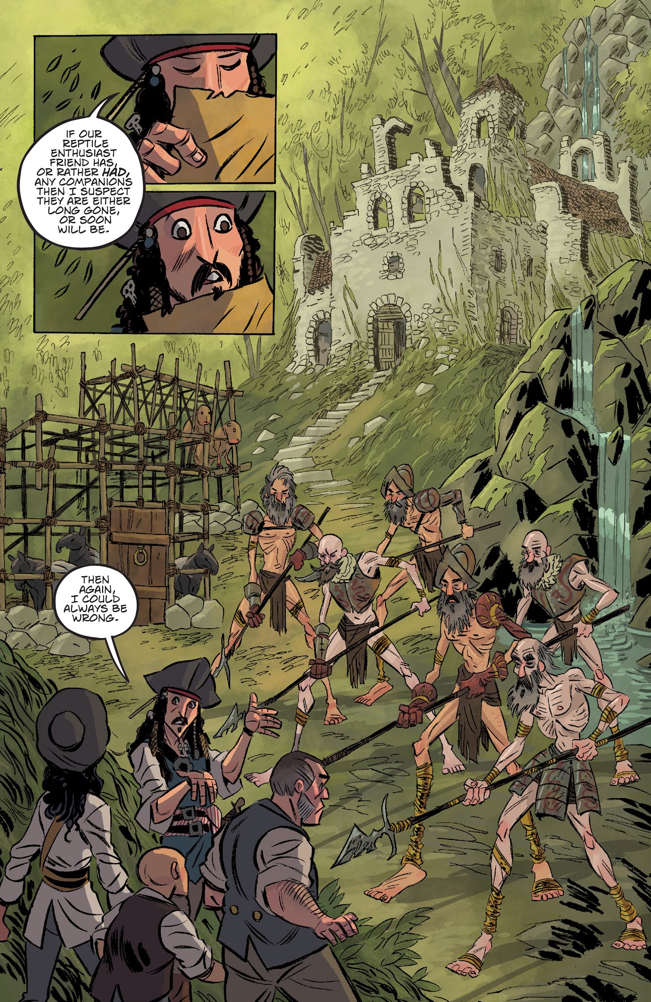 Read online Disney Pirates of the Caribbean comic -  Issue #4 - 9