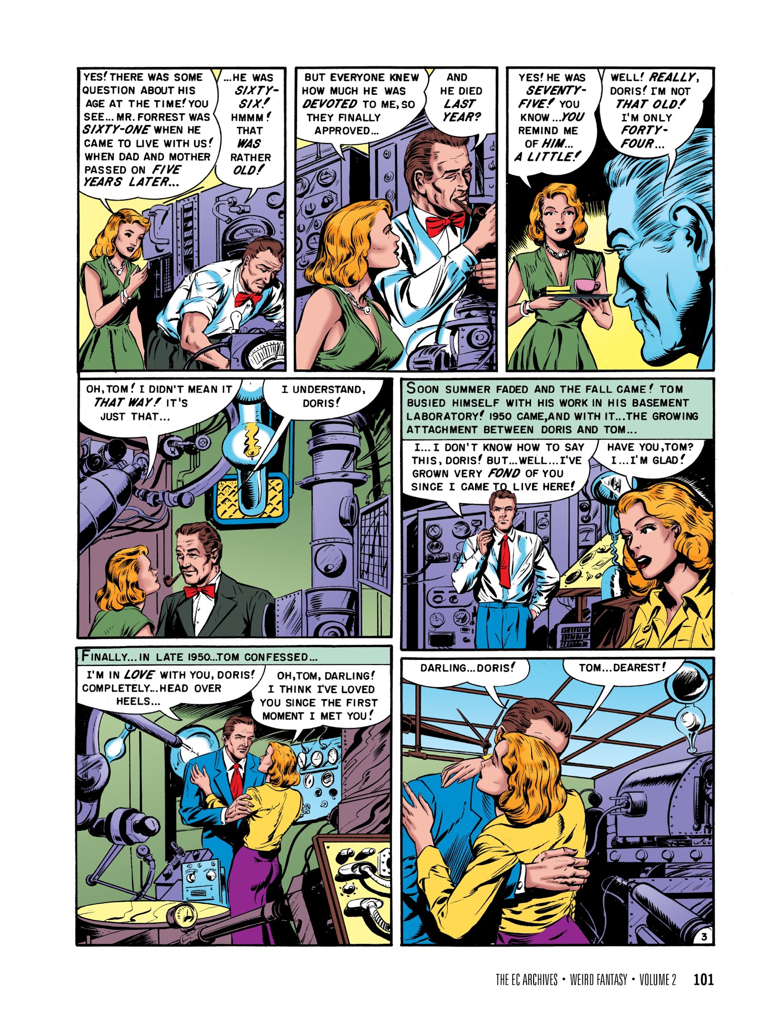 Read online The EC Archives: Weird Fantasy comic -  Issue # TPB 2 - 103