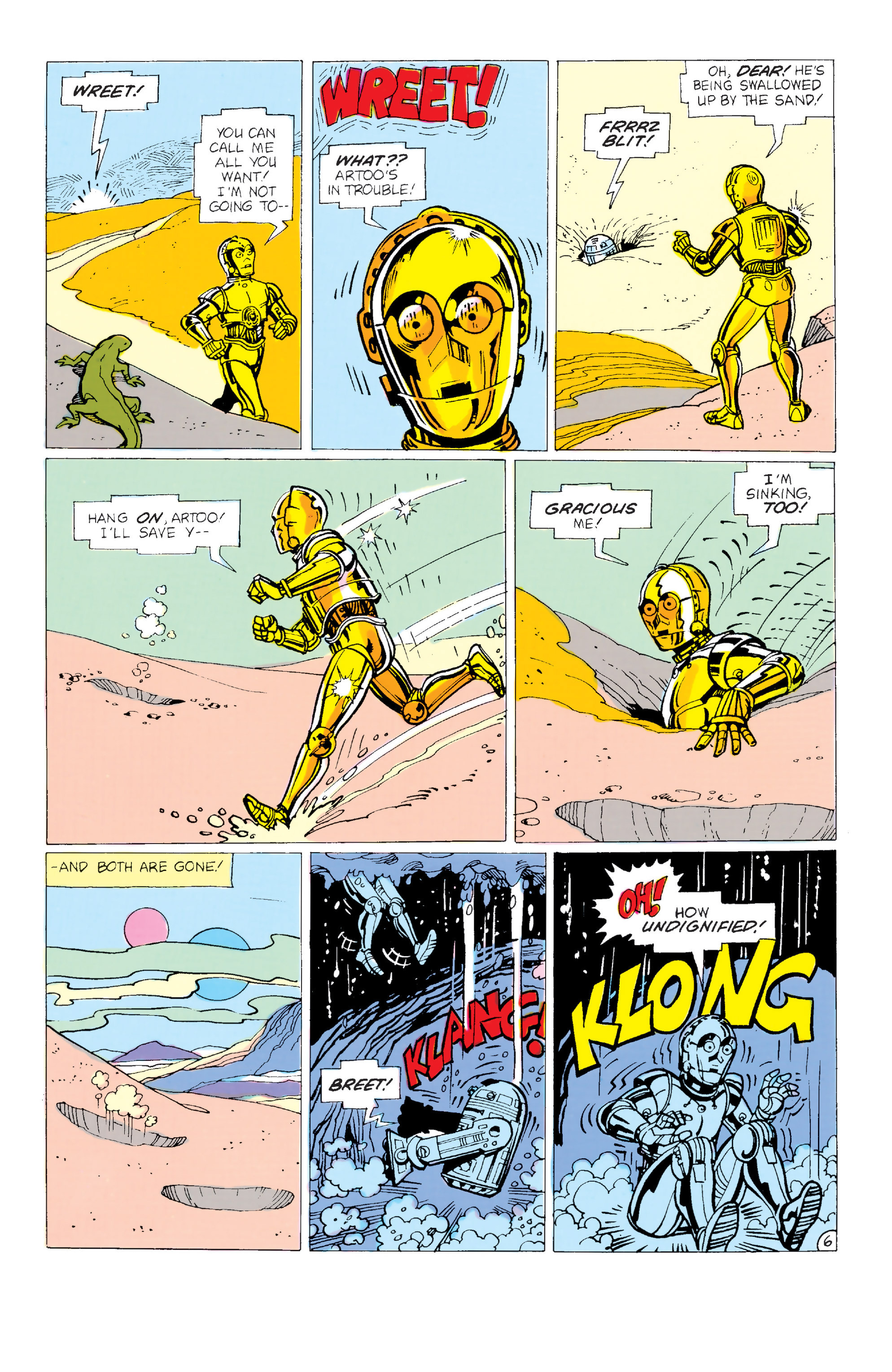 Read online Star Wars: Droids comic -  Issue #6 - 7