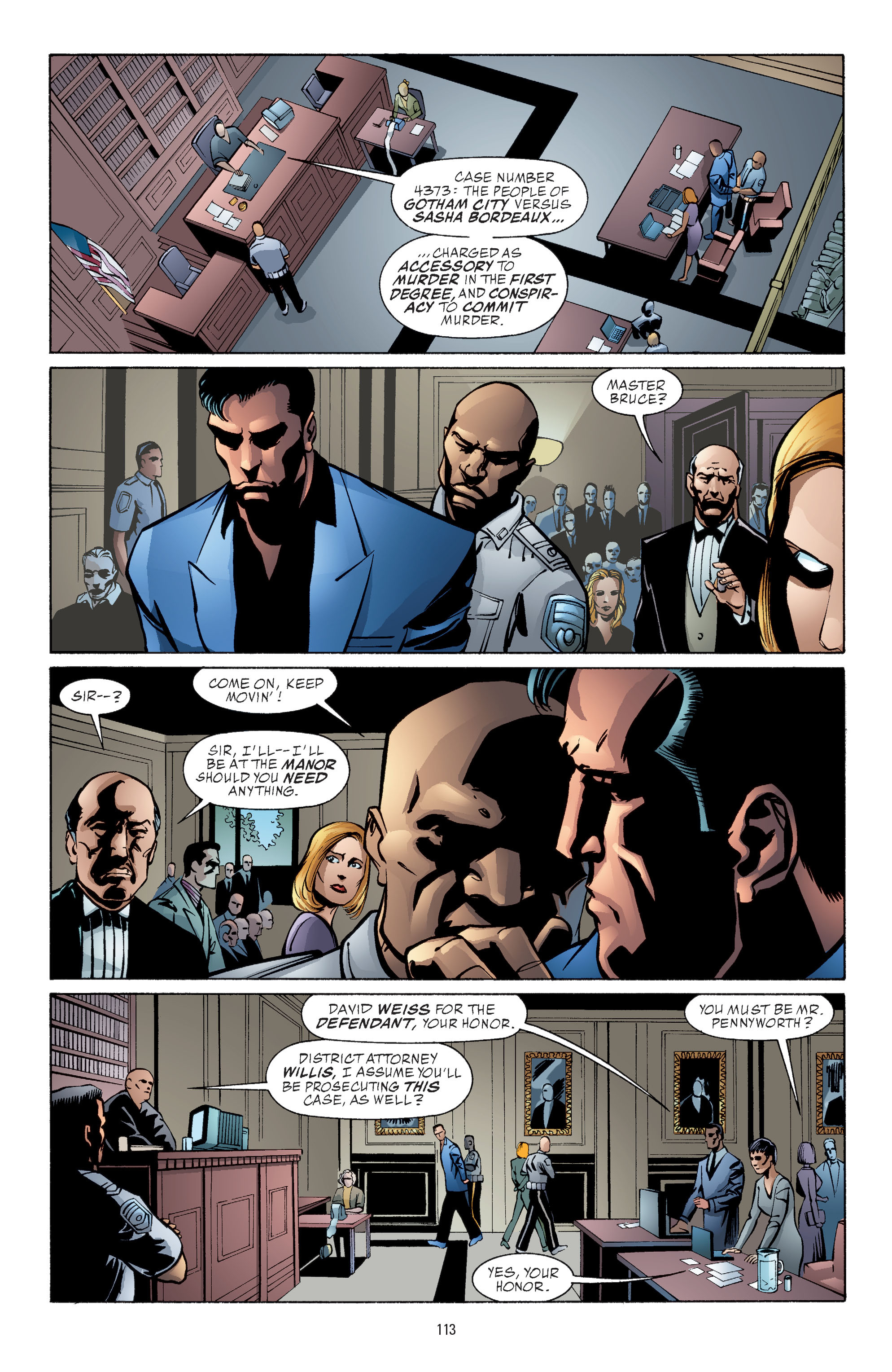 Read online Batman: Bruce Wayne - Murderer? comic -  Issue # Part 1 - 108