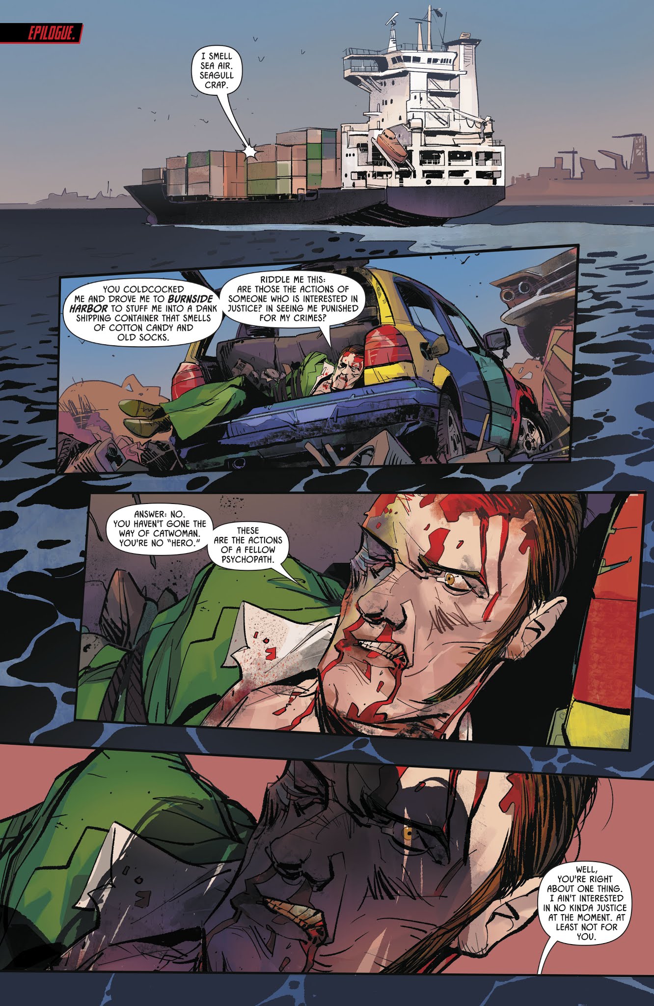 Read online Batman: Prelude to the Wedding: Batgirl vs. Riddler comic -  Issue # Full - 23