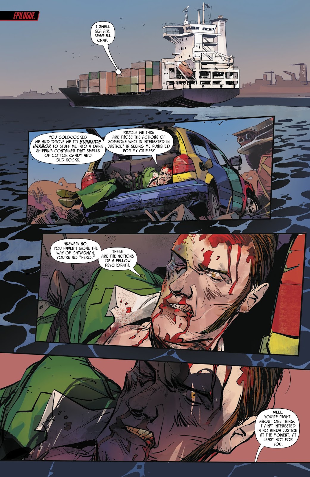 Batman: Prelude to the Wedding: Batgirl vs. Riddler issue Full - Page 23