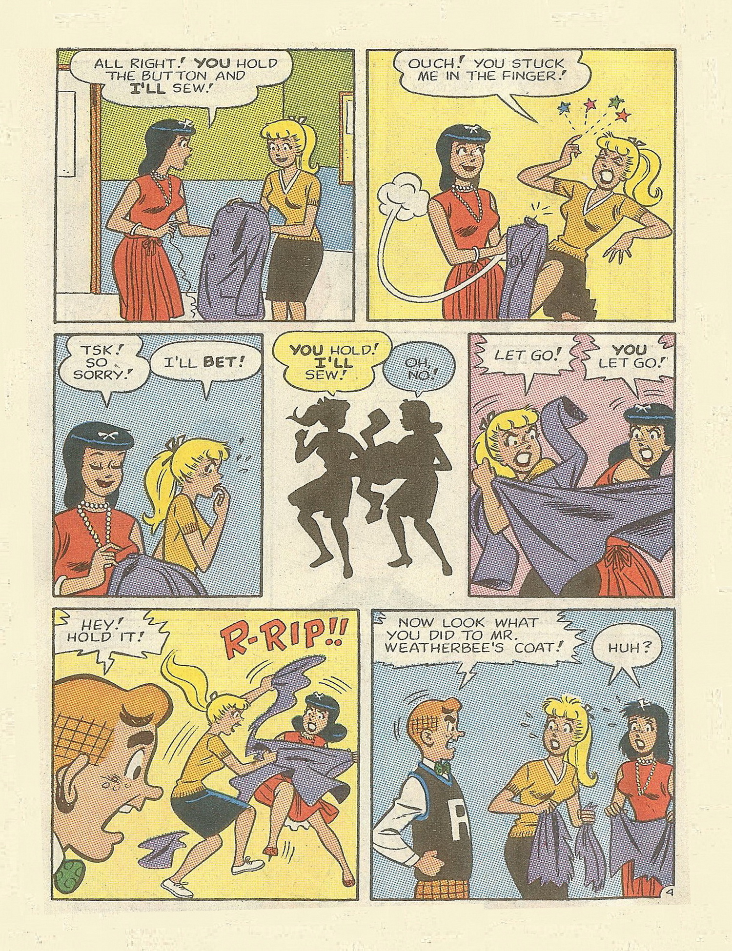 Read online Betty and Veronica Digest Magazine comic -  Issue #55 - 86