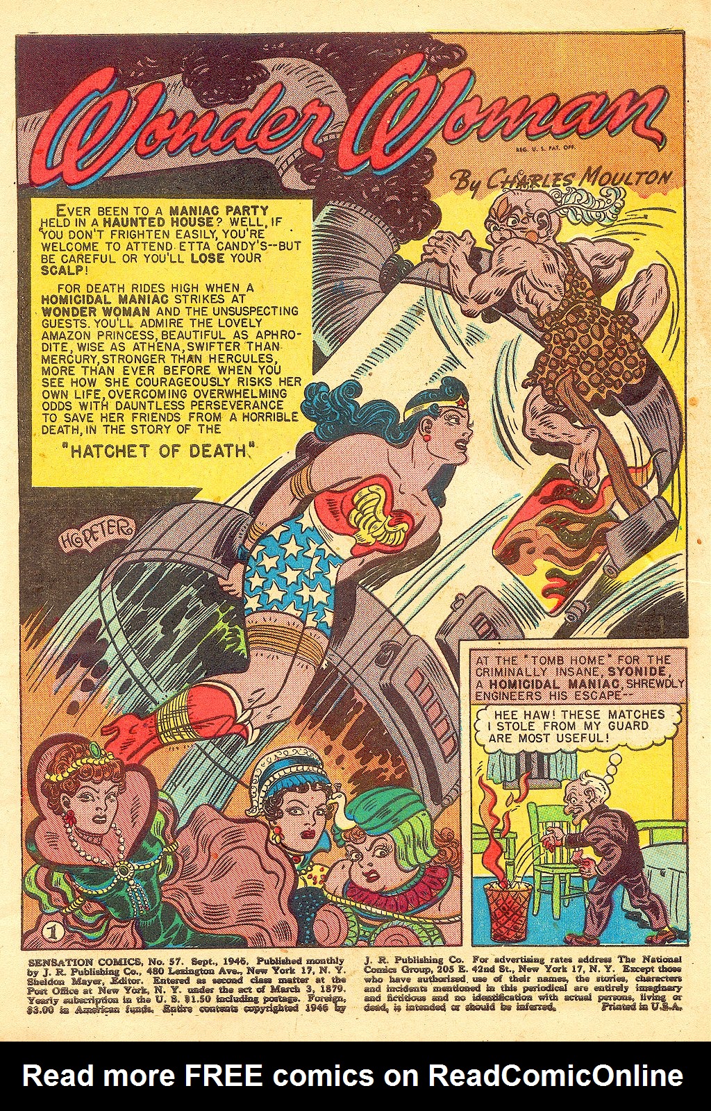 Read online Sensation (Mystery) Comics comic -  Issue #57 - 3