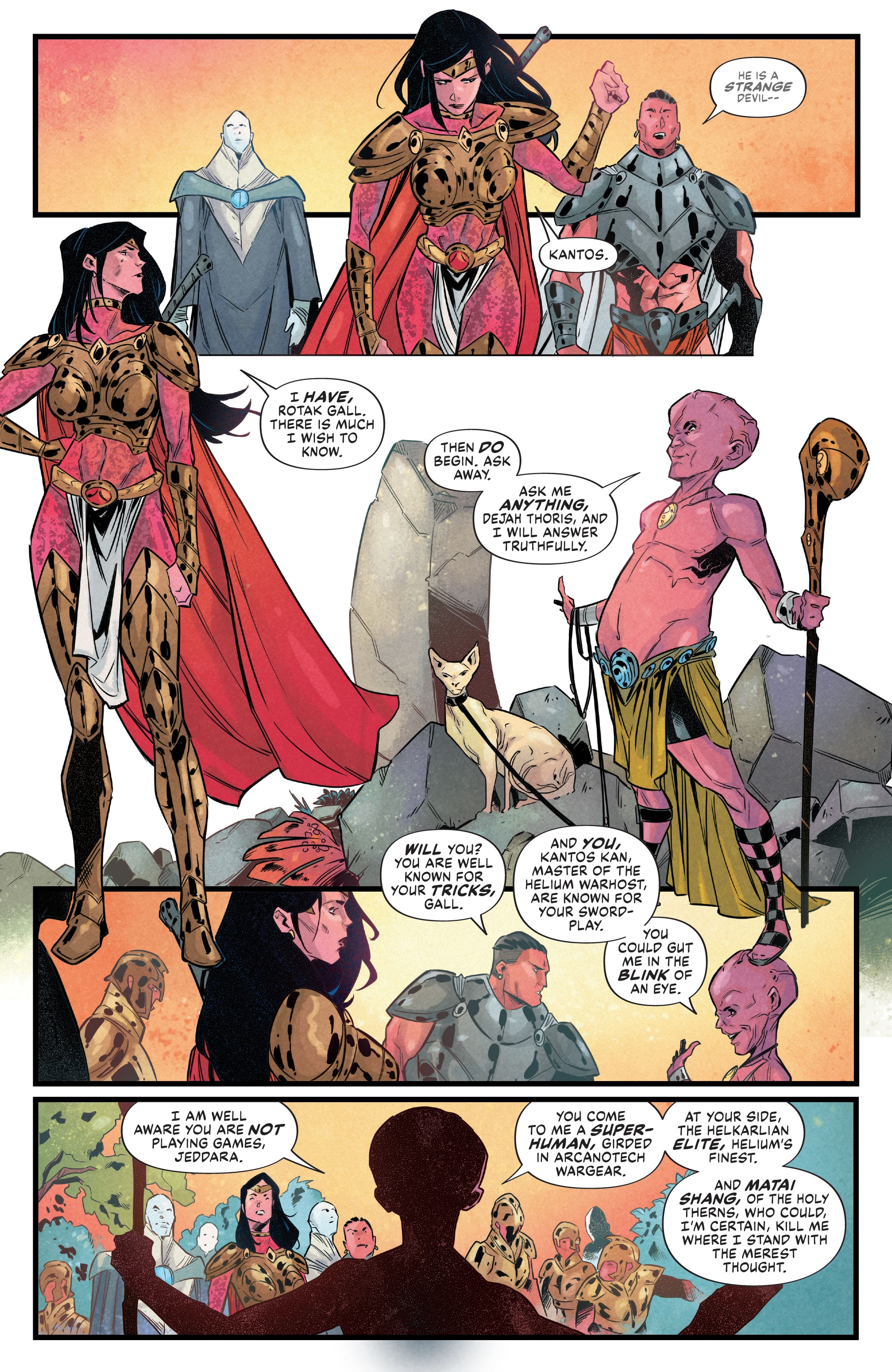 Read online Dejah Thoris vs. John Carter of Mars comic -  Issue #2 - 9