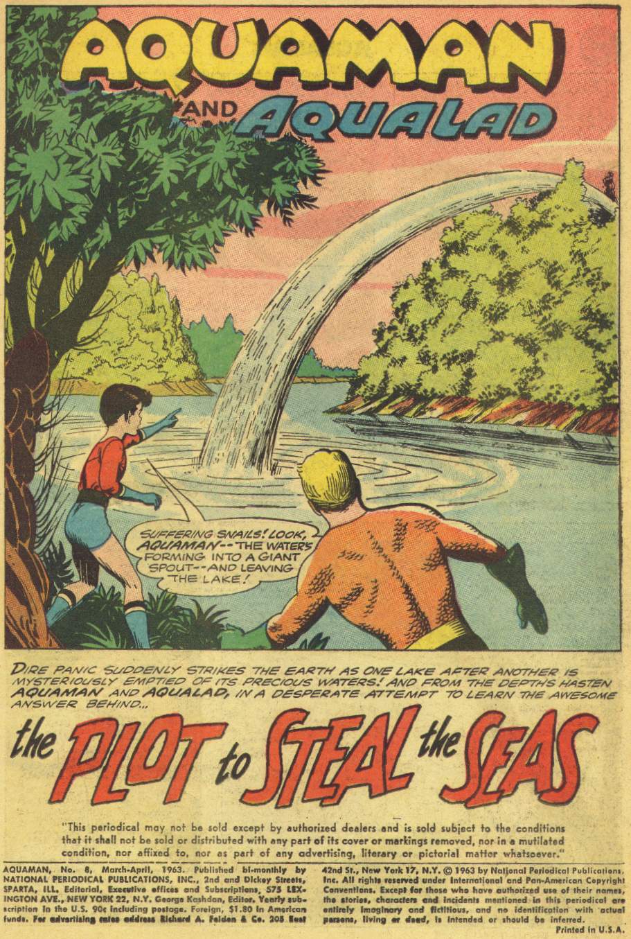 Read online Aquaman (1962) comic -  Issue #8 - 3