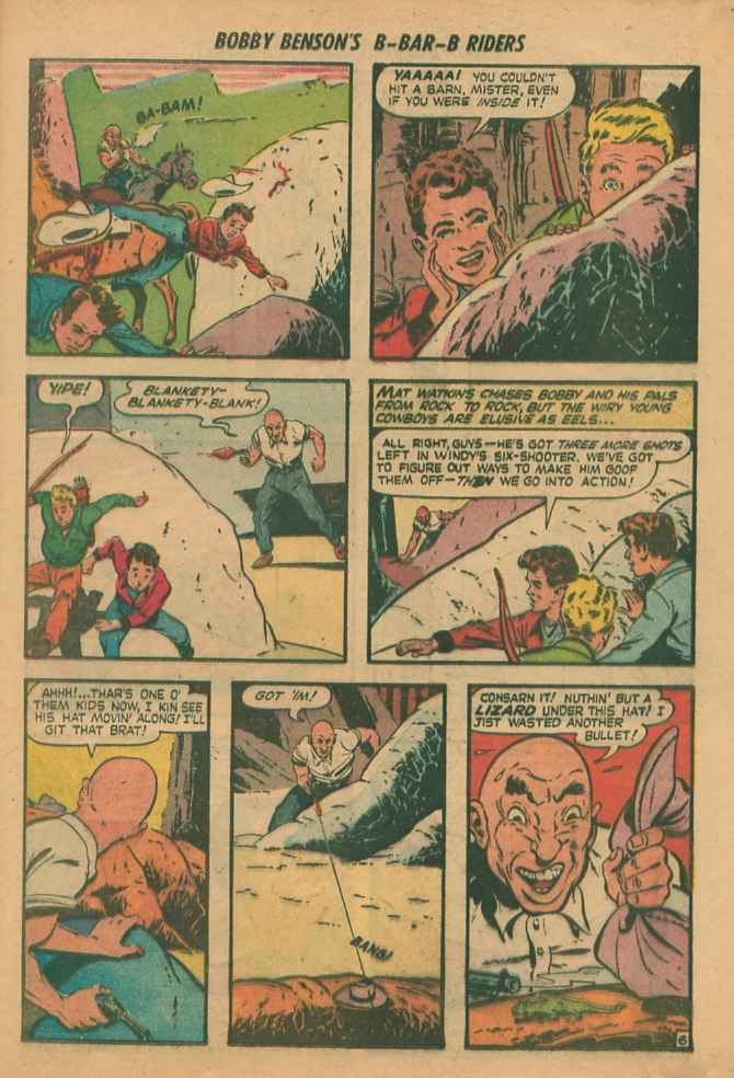 Read online Bobby Benson's B-Bar-B Riders comic -  Issue #4 - 33