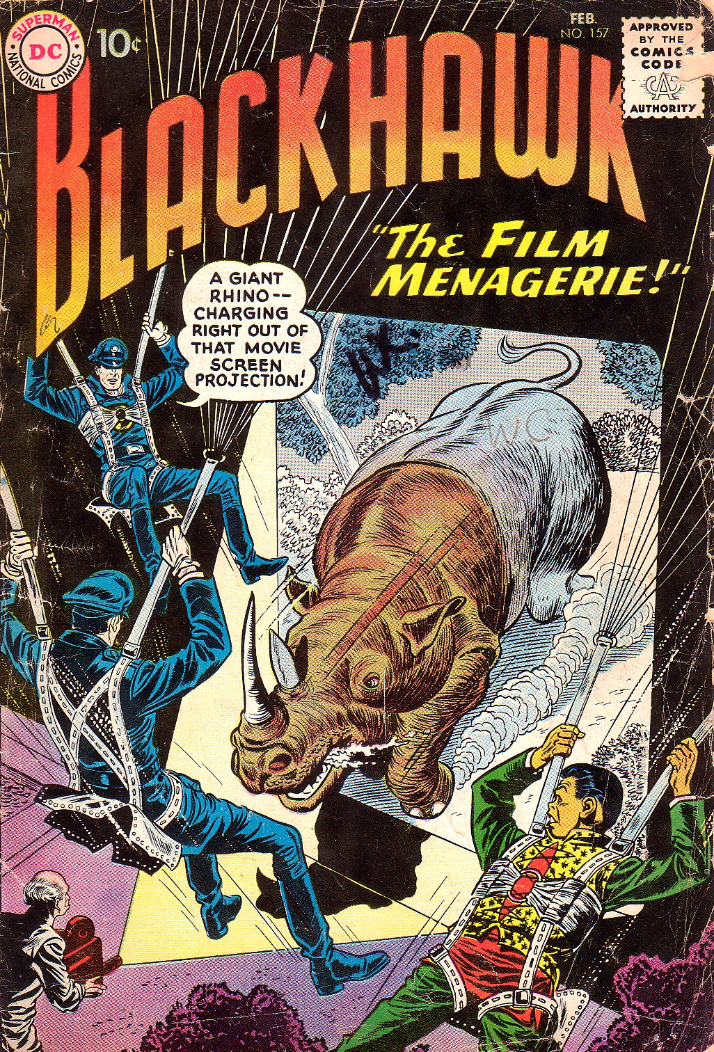 Read online Blackhawk (1957) comic -  Issue #157 - 1