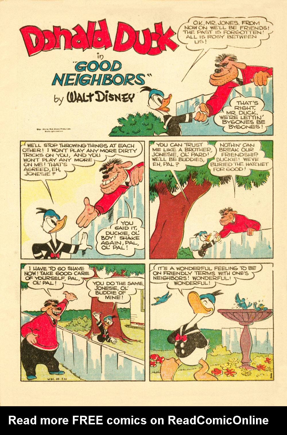 Walt Disney's Comics and Stories issue 38 - Page 3