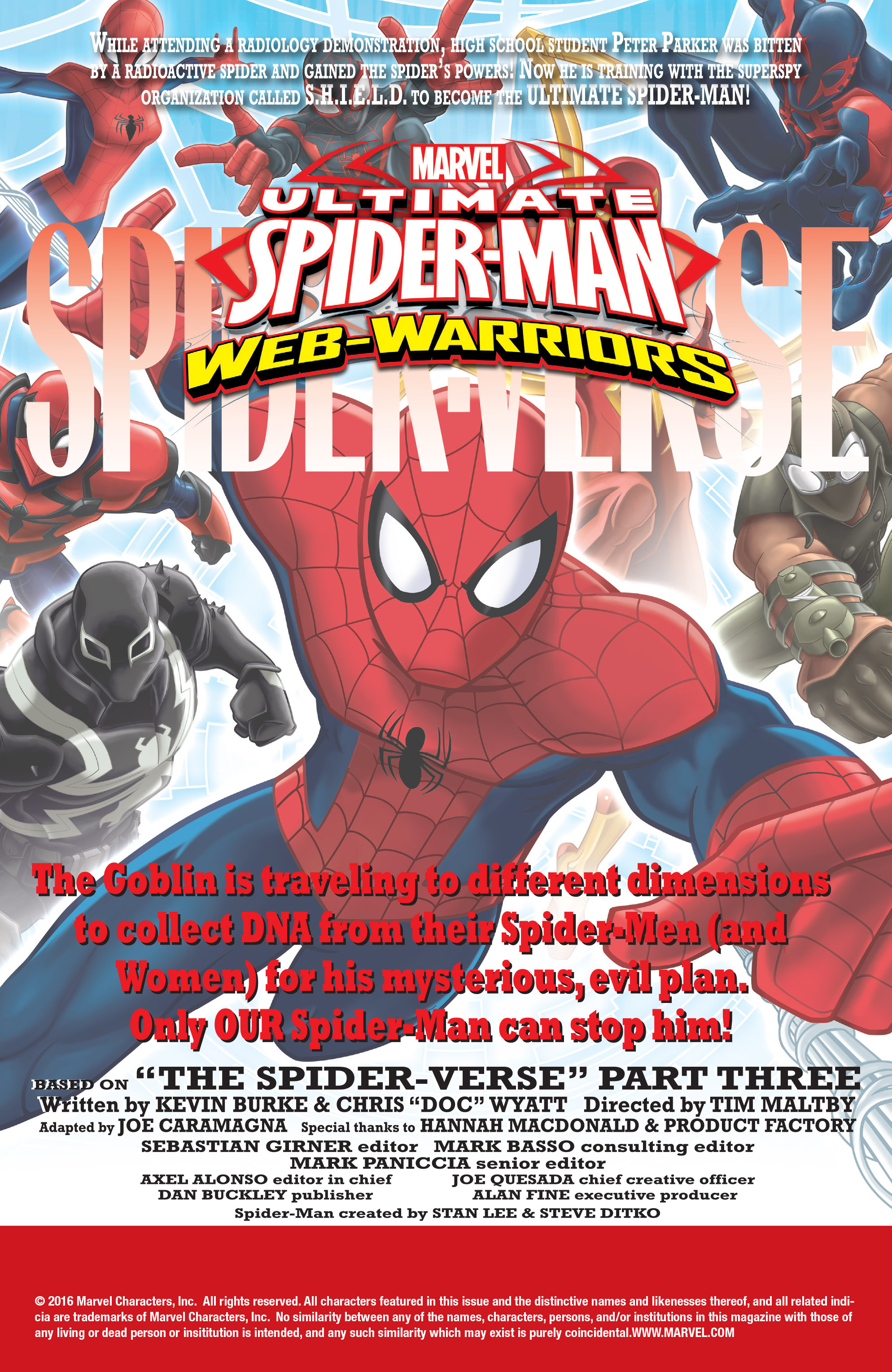 Read online Marvel Universe Ultimate Spider-Man Spider-Verse comic -  Issue #3 - 2