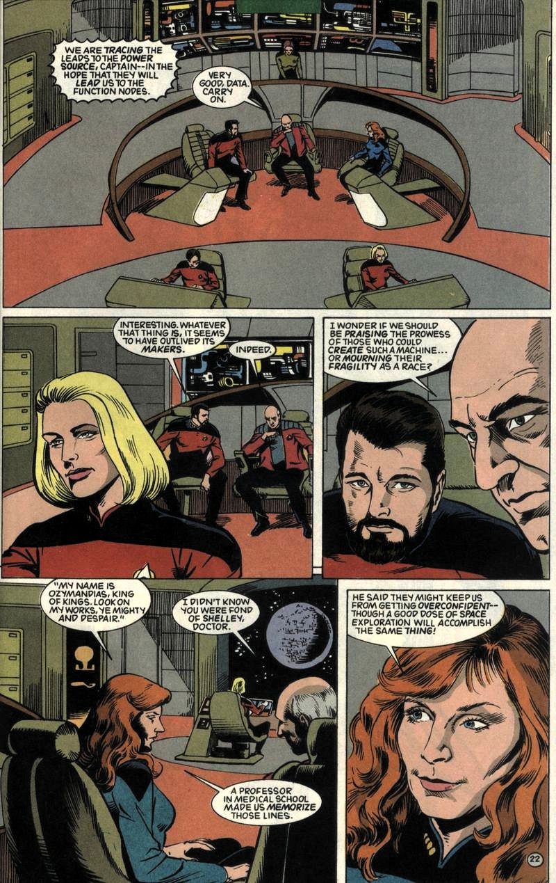 Read online Star Trek: The Next Generation (1989) comic -  Issue #39 - 23