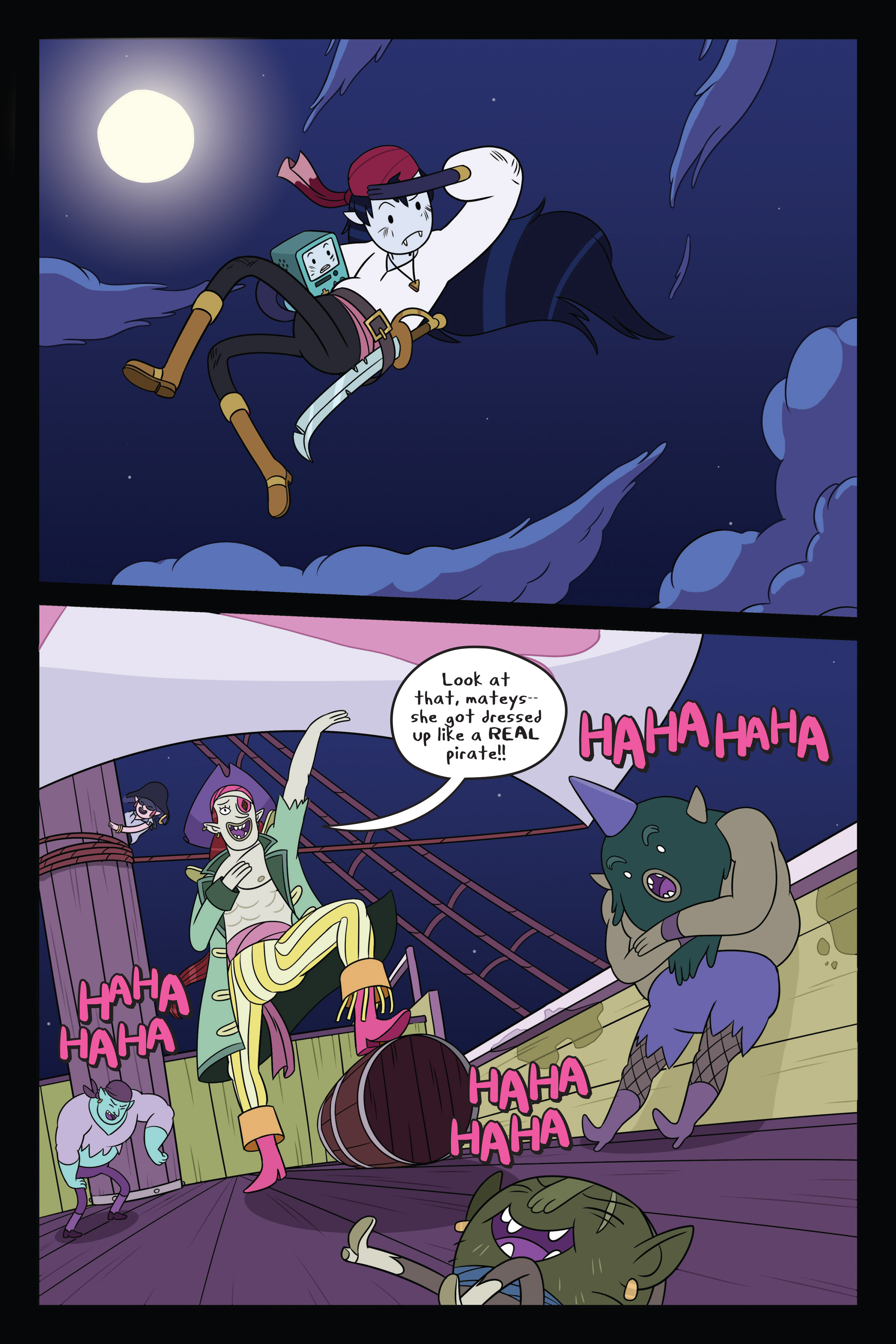 Read online Adventure Time: Marceline the Pirate Queen comic -  Issue # TPB - 131