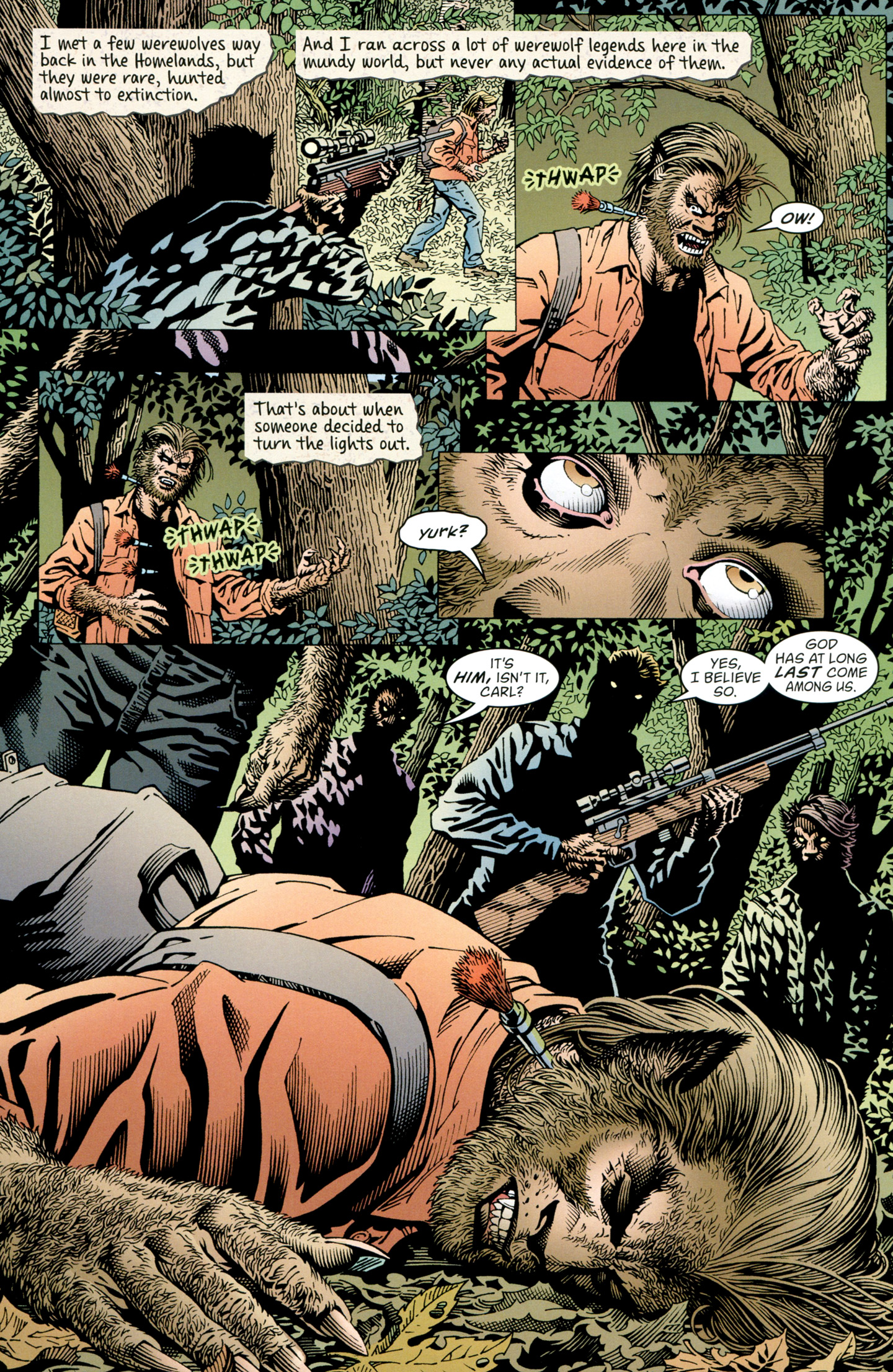 Read online Fables: Werewolves of the Heartland comic -  Issue # Full - 15