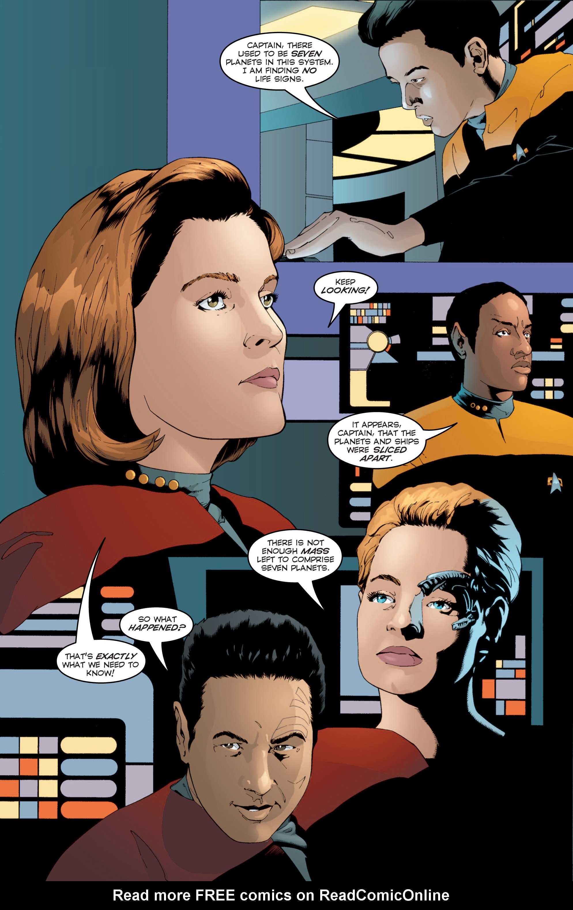 Read online Star Trek: Voyager--Encounters with the Unknown comic -  Issue # TPB - 142