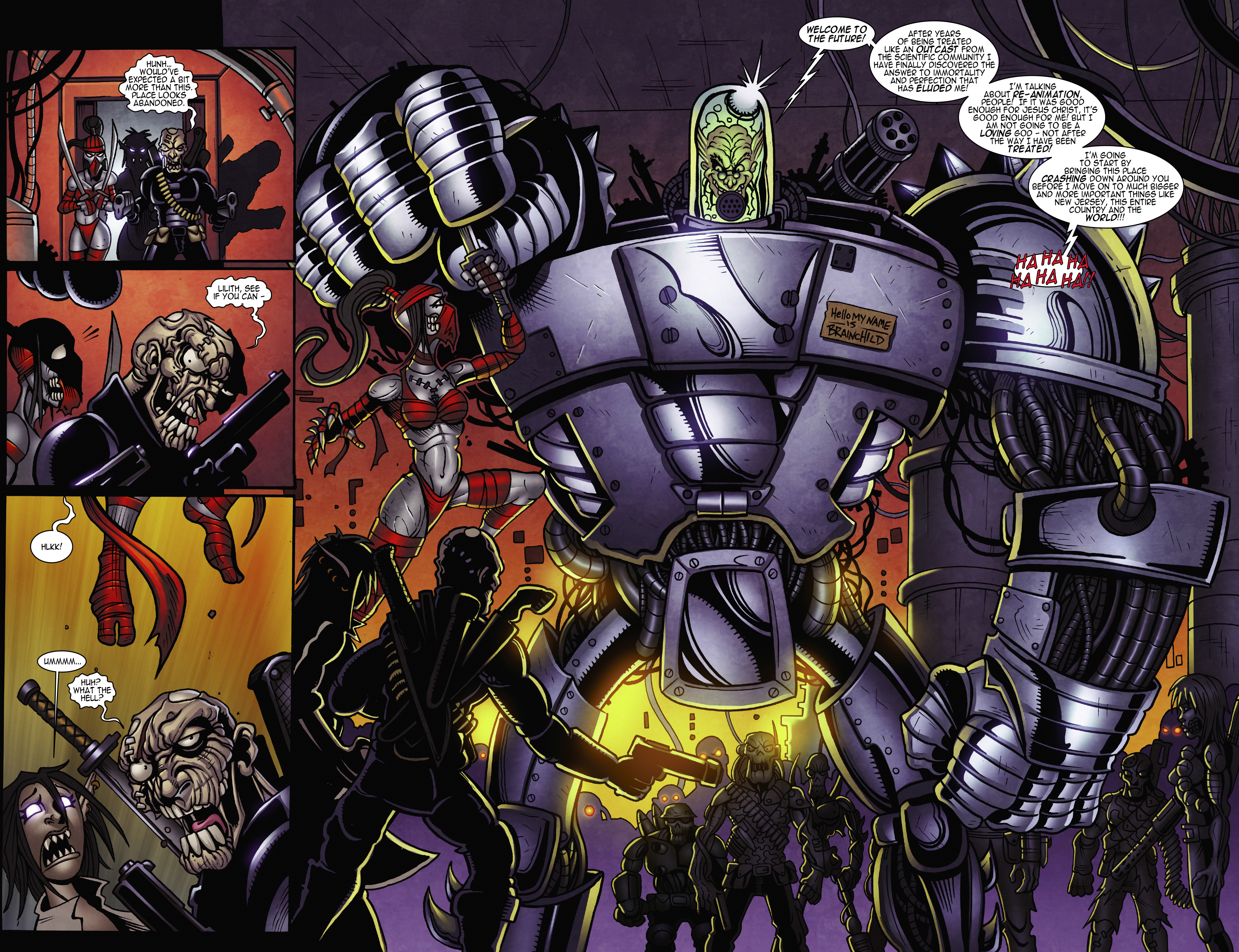 Read online The Living Corpse: Exhumed comic -  Issue #6 - 15