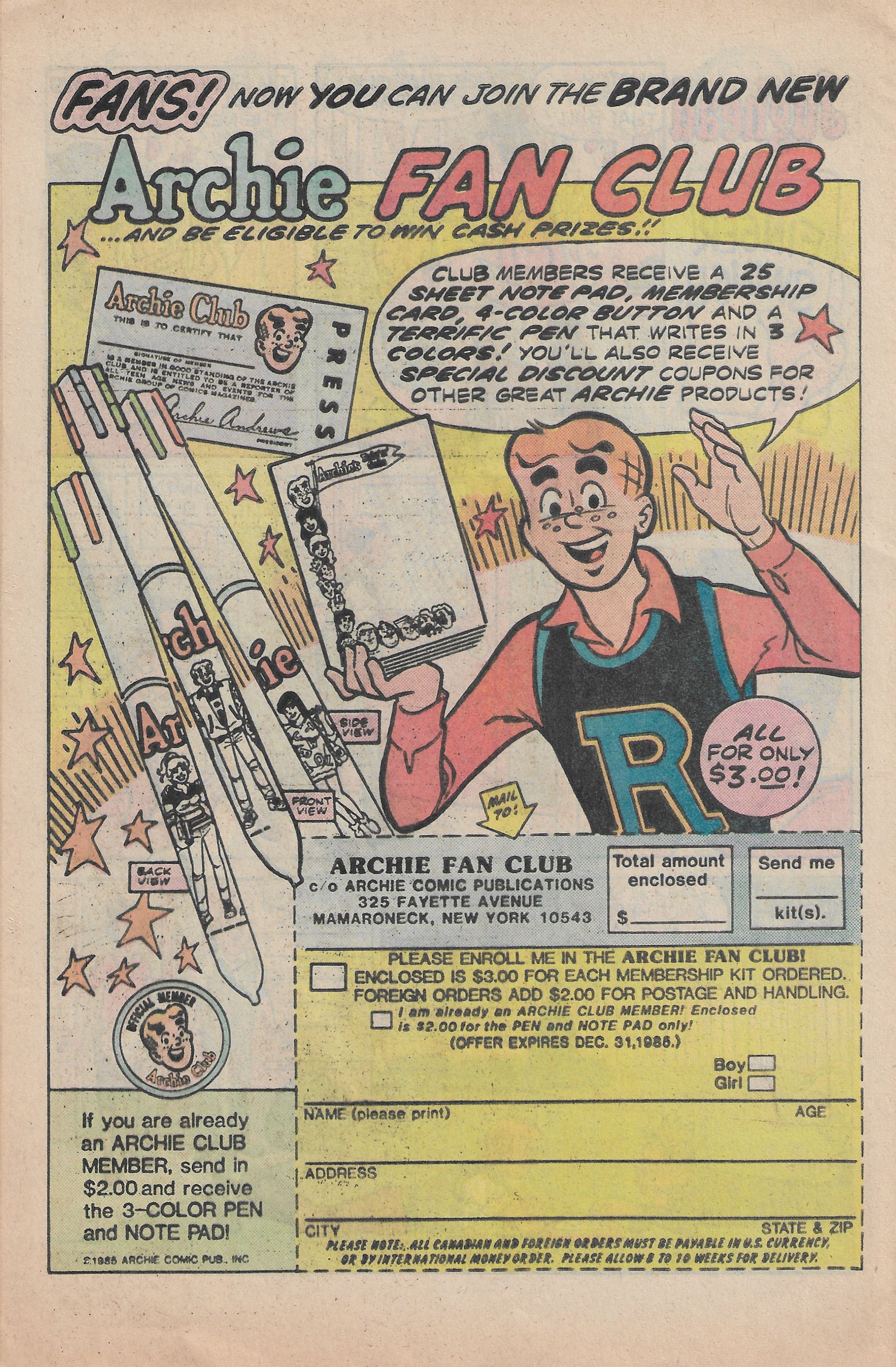 Read online Archie Giant Series Magazine comic -  Issue #554 - 28