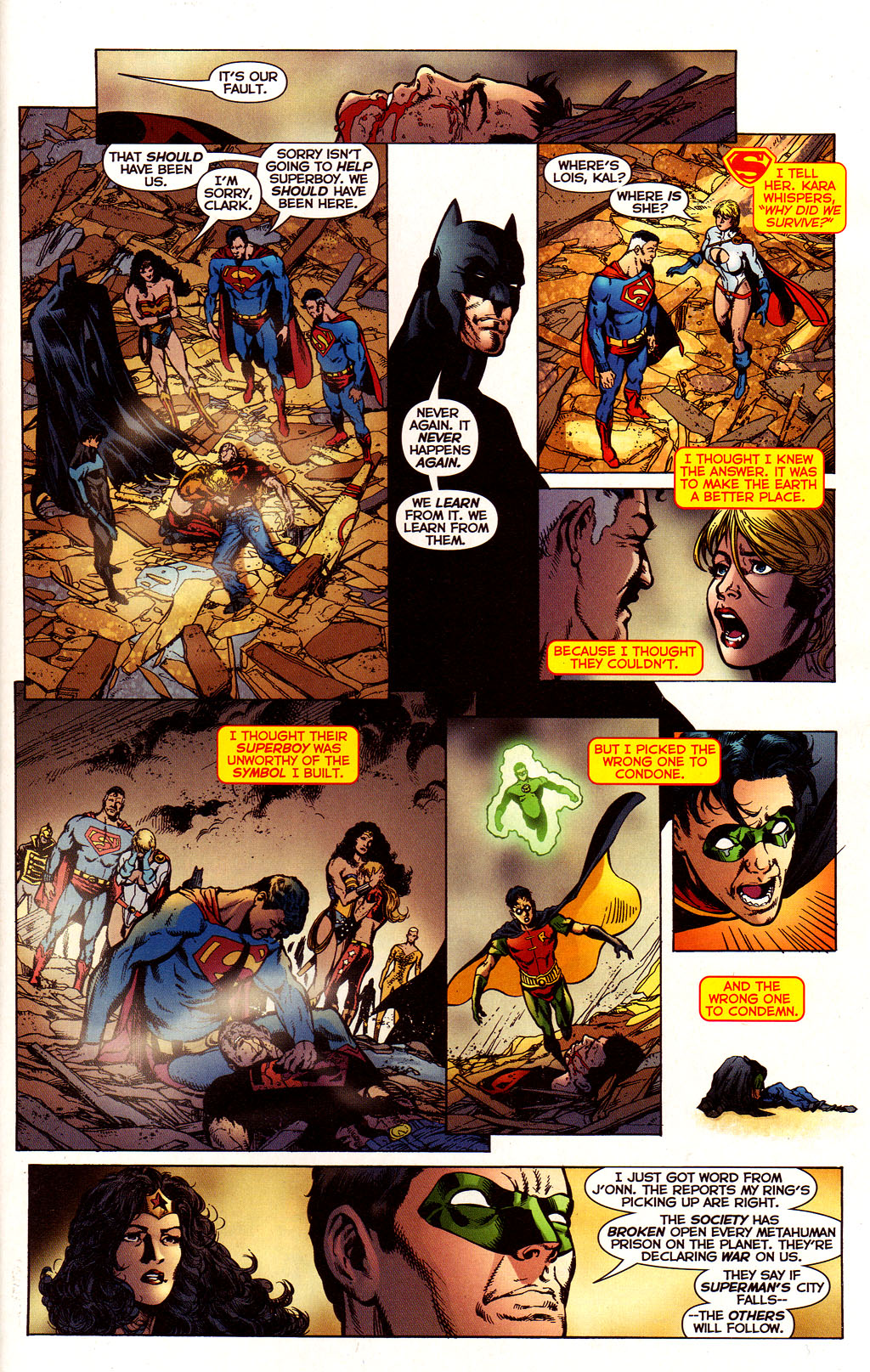 Read online Infinite Crisis (2005) comic -  Issue #7 - 2
