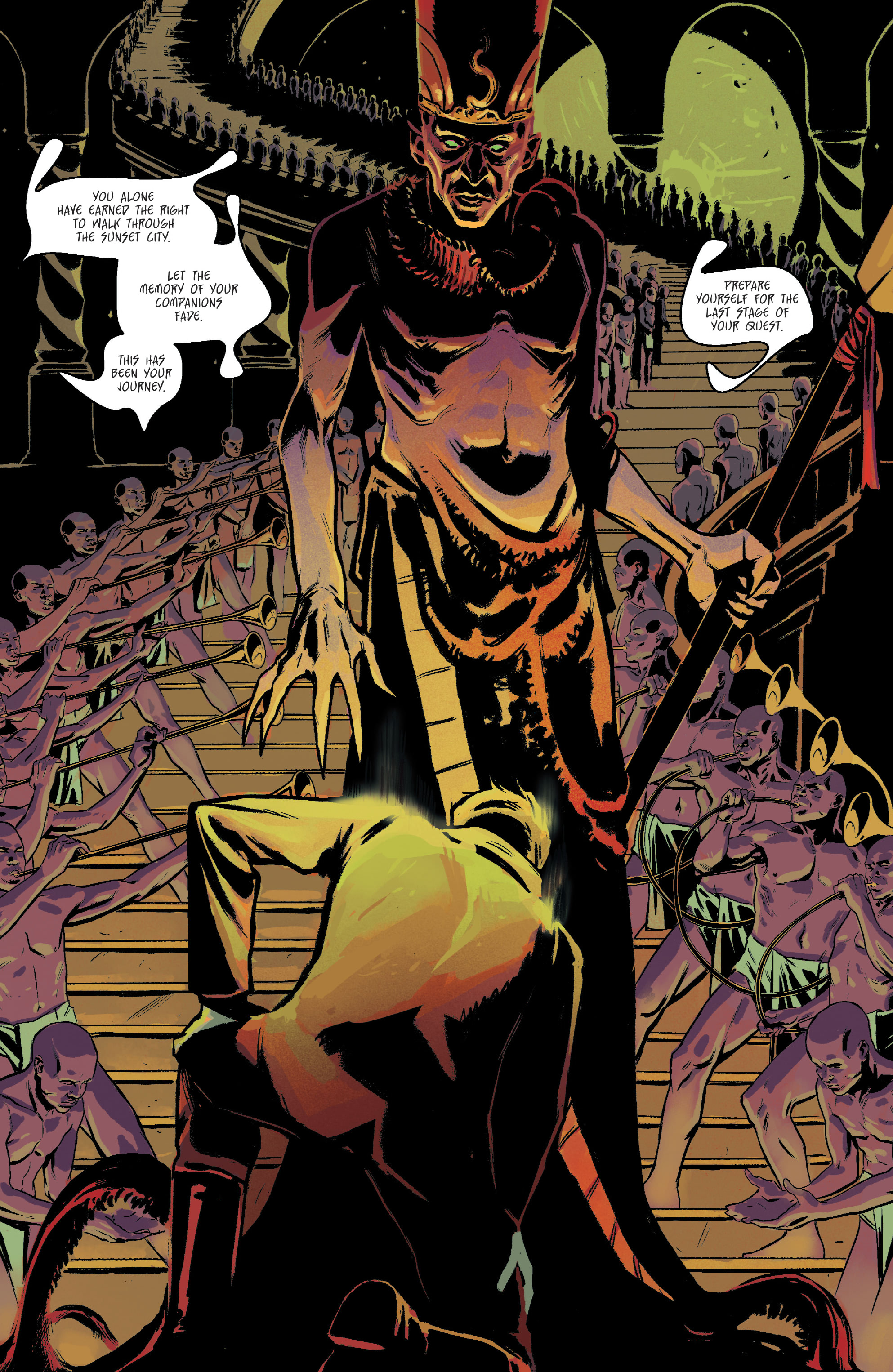 Read online Lovecraft Unknown Kadath comic -  Issue #8 - 14