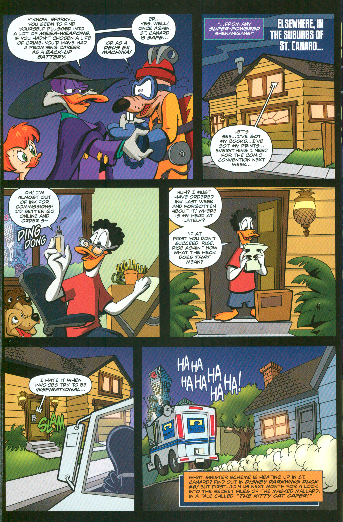 Read online Disney Darkwing Duck comic -  Issue #4 - 24