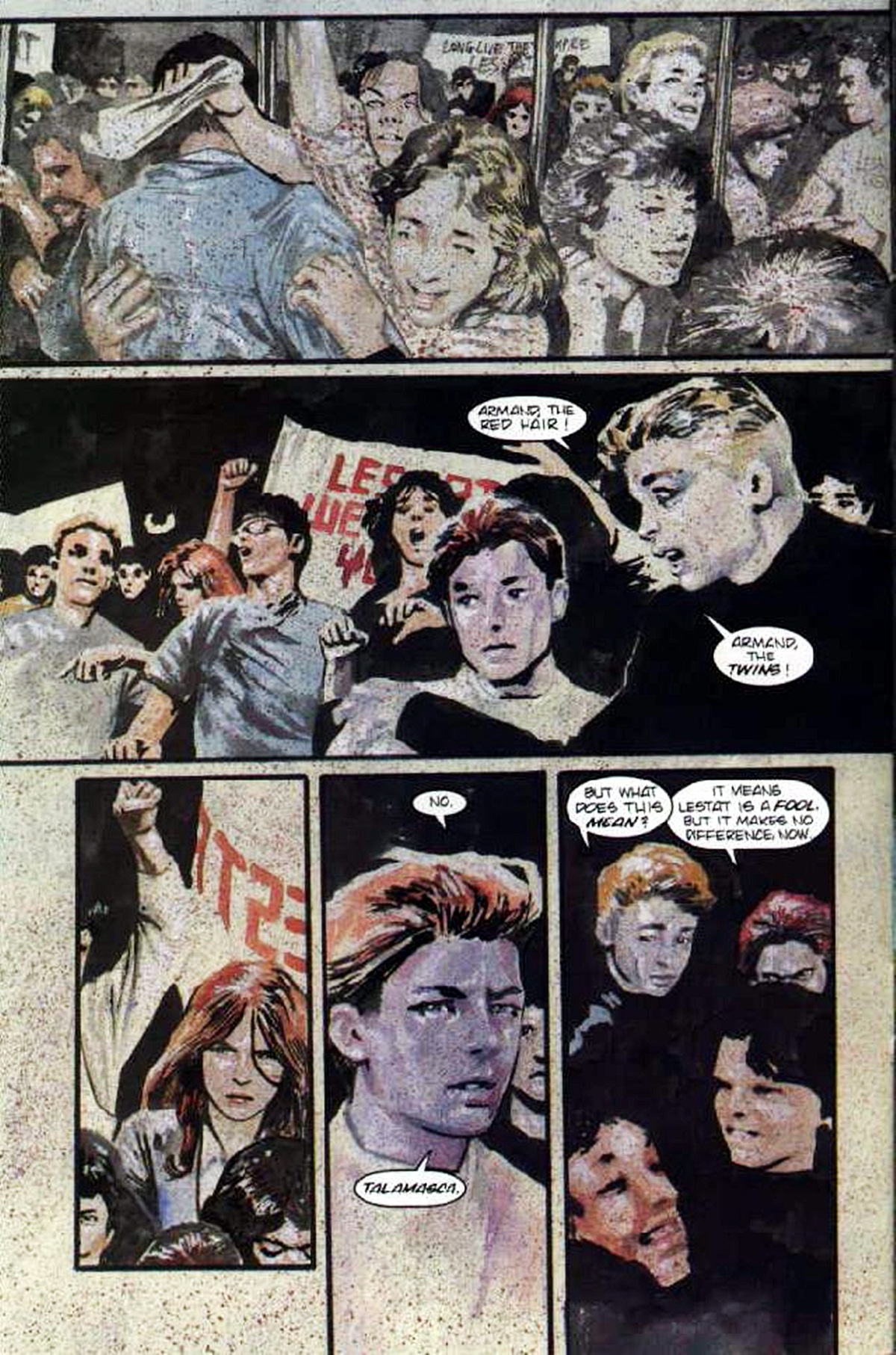 Read online Anne Rice's Queen of the Damned comic -  Issue #6 - 6