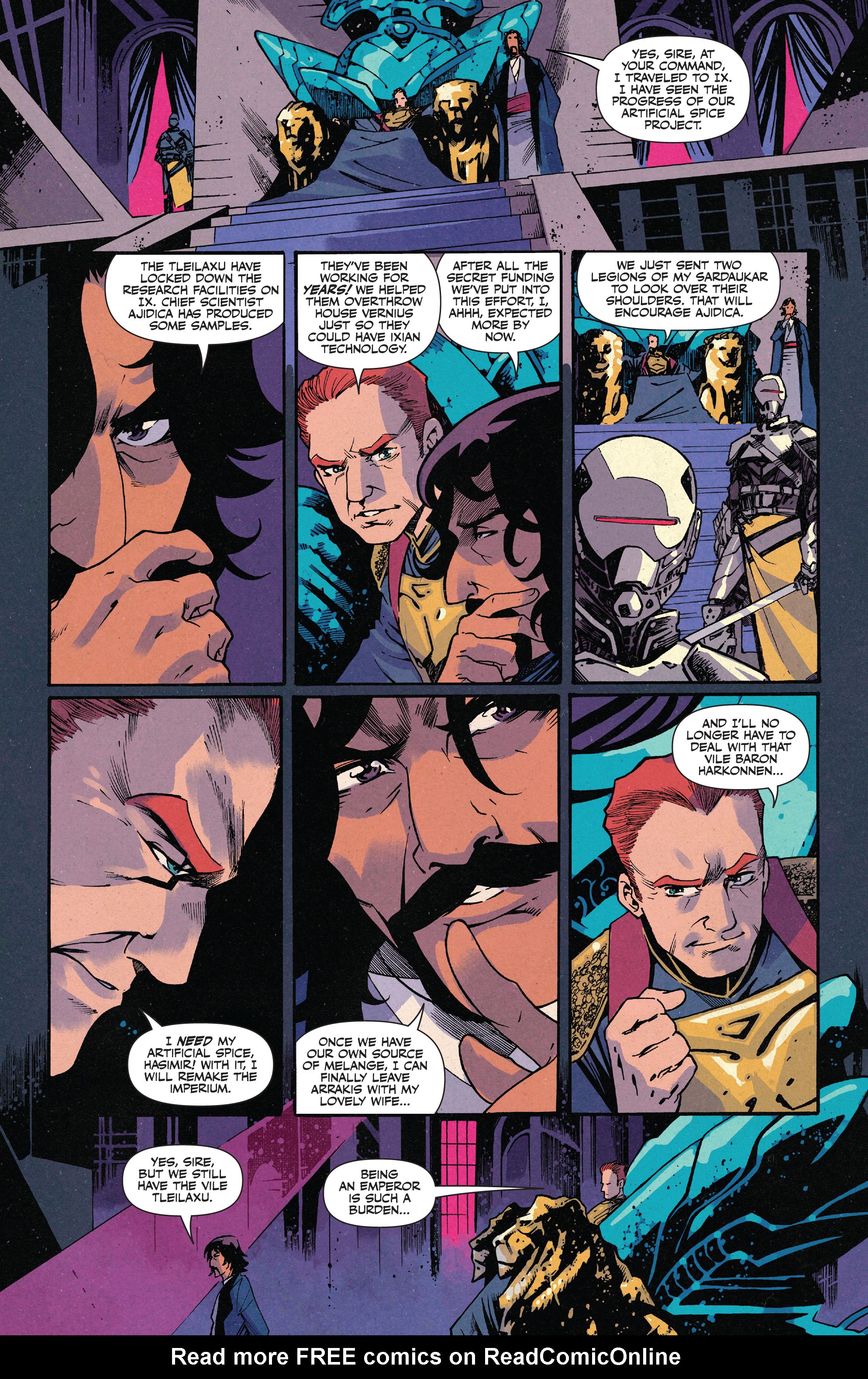 Read online Dune: House Harkonnen comic -  Issue #2 - 10