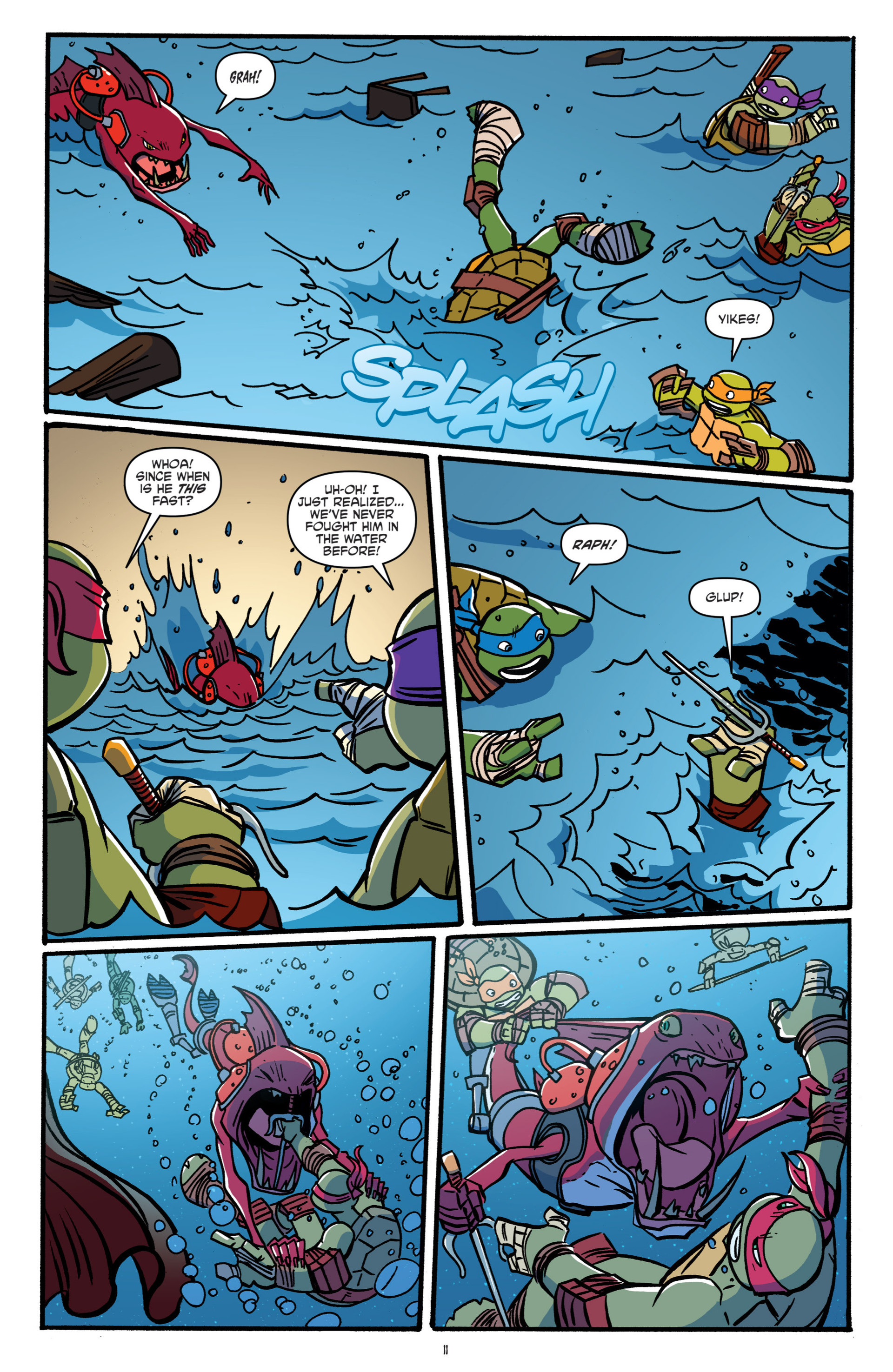 Read online Teenage Mutant Ninja Turtles New Animated Adventures comic -  Issue #5 - 13