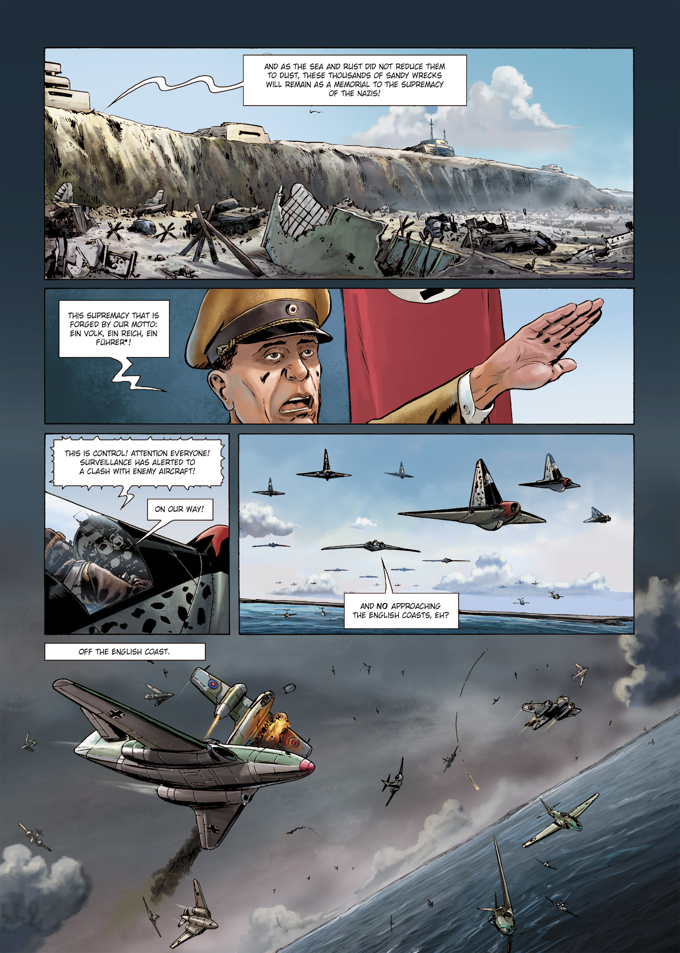 Read online Wunderwaffen comic -  Issue #5 - 6