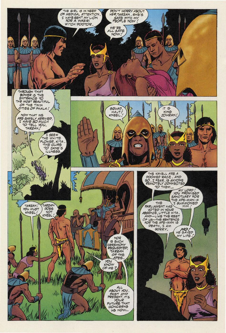 Read online Tarzan (1996) comic -  Issue #3 - 22