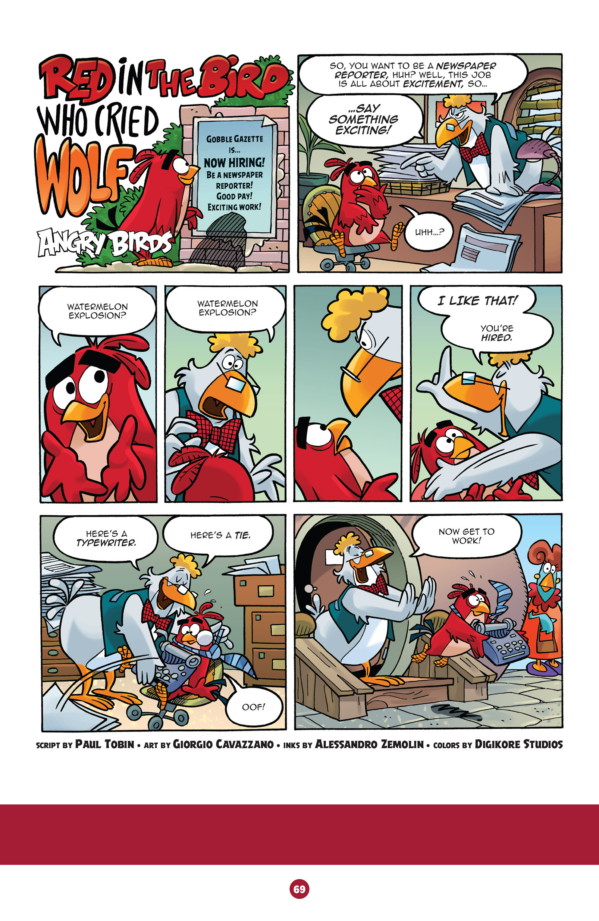 Read online Angry Birds: Big Movie Eggstravaganza comic -  Issue # Full - 72