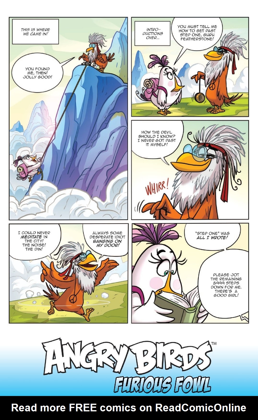 Read online Angry Birds Comics Quarterly comic -  Issue # Issue Furious Fowl - 22